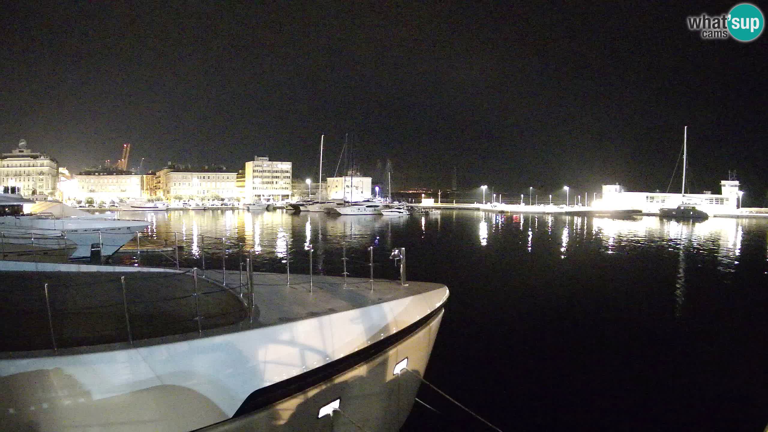 Rijeka – Botel Marina web kamera