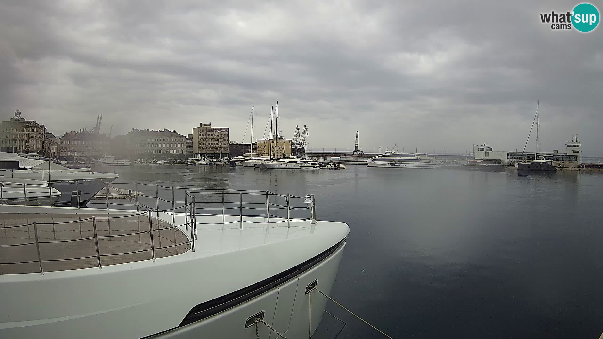 Reka – Botel Marina spletna kamera