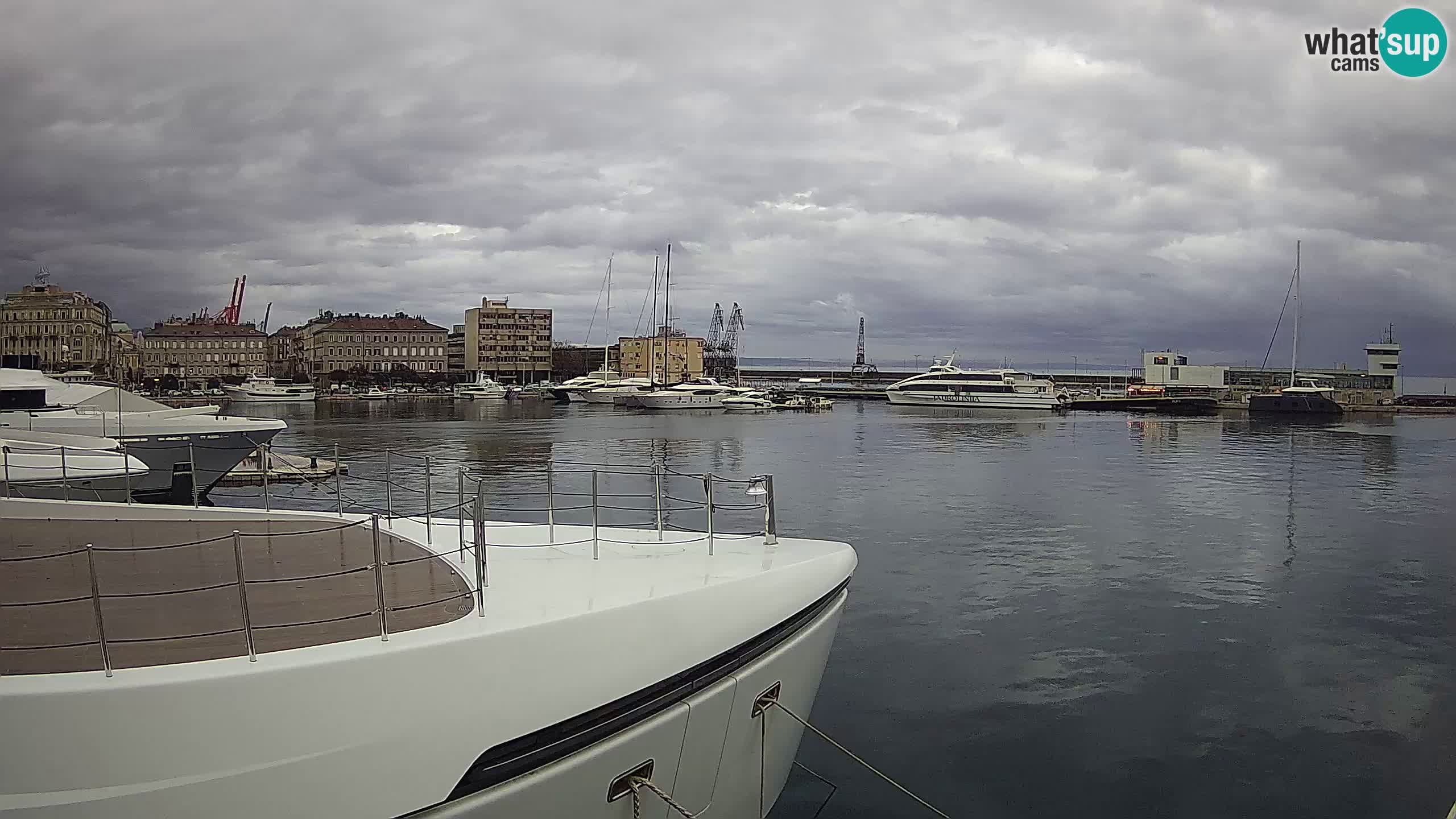 Reka – Botel Marina spletna kamera