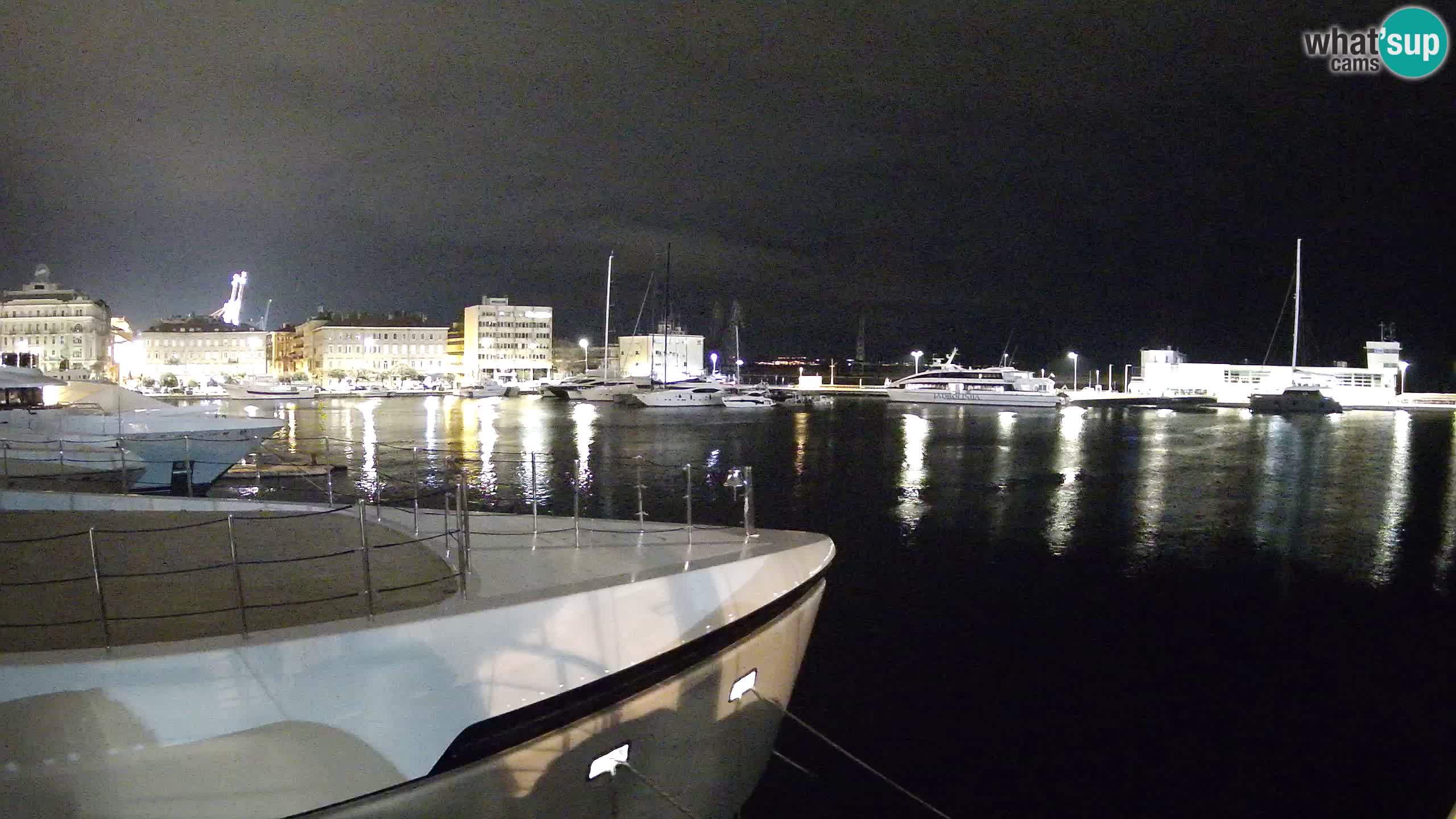 Reka – Botel Marina spletna kamera