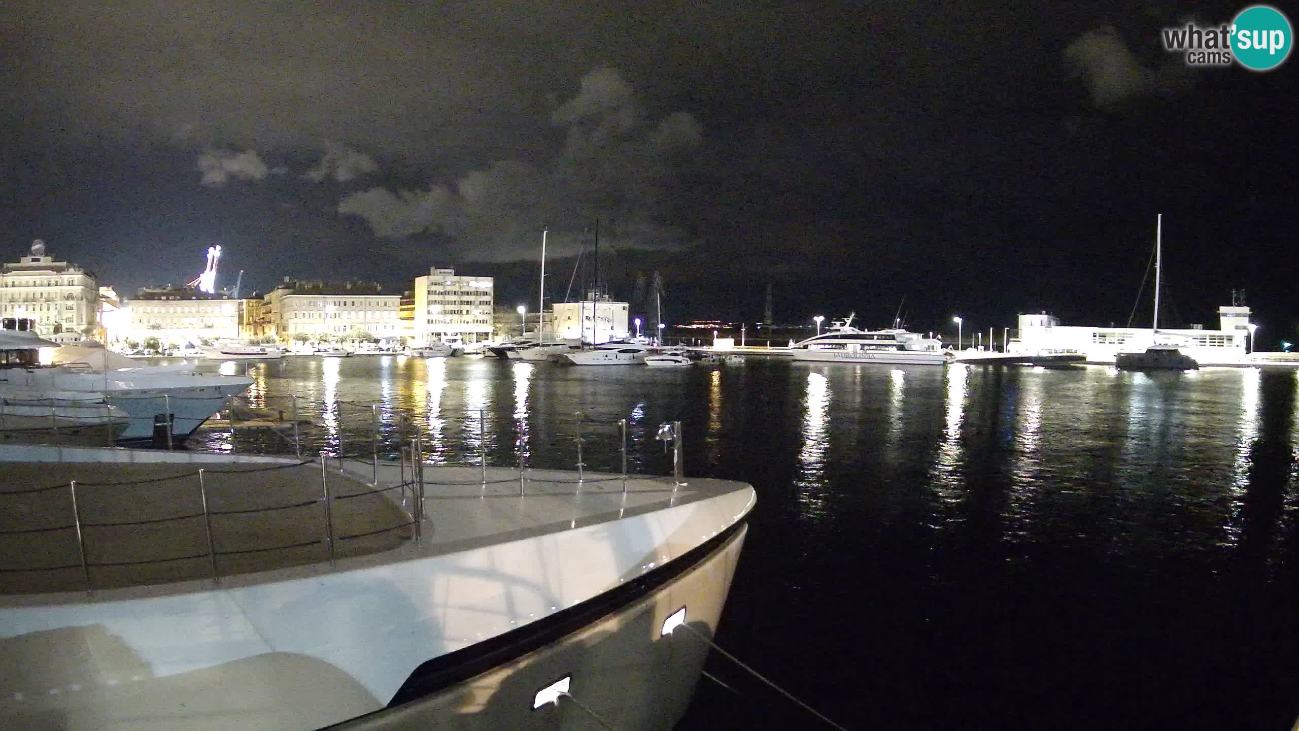 Rijeka – Botel Marina webcam en direct
