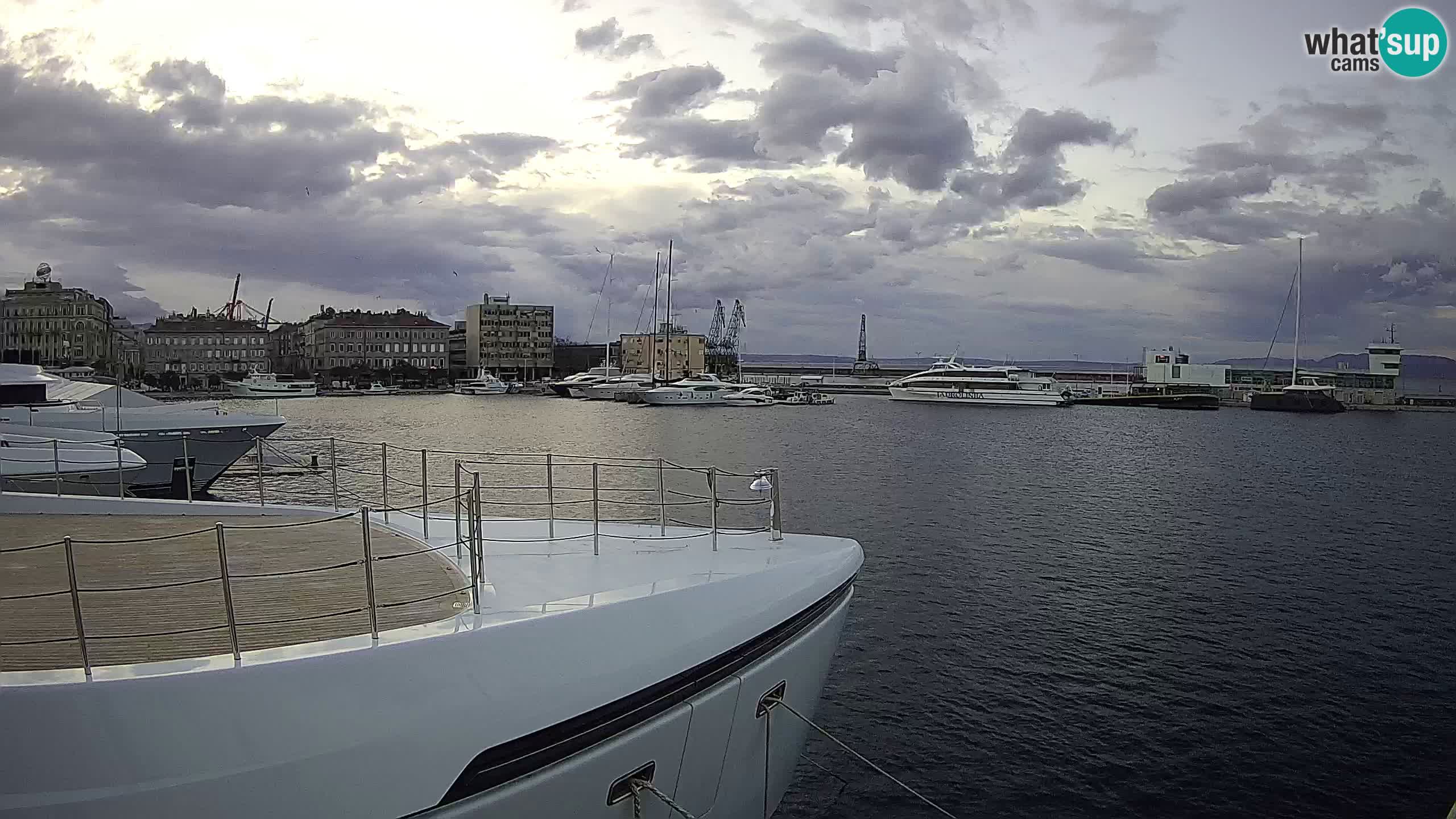Rijeka – Botel Marina webcam en direct