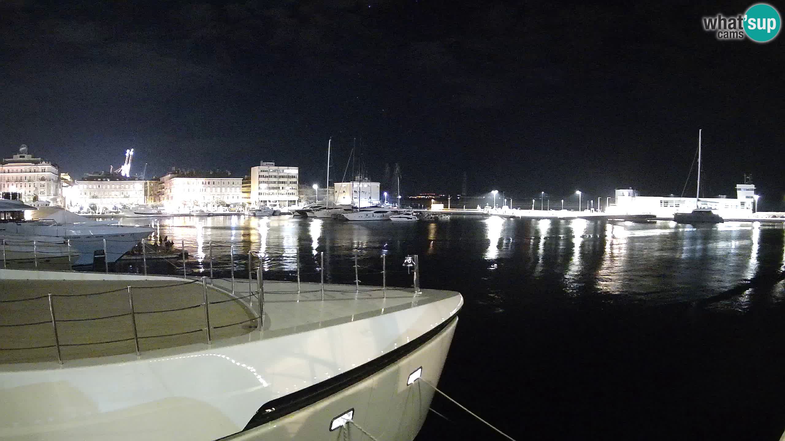 Rijeka – Botel Marina webcam en direct