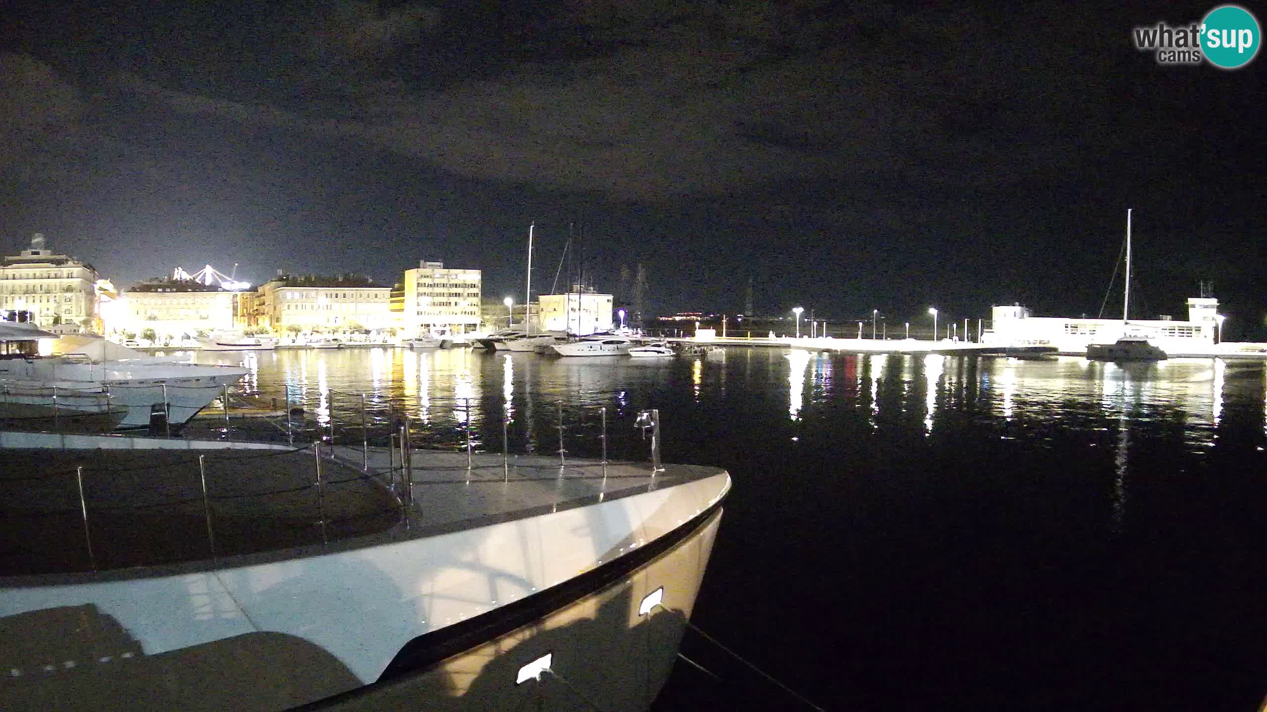 Rijeka – Botel Marina web kamera