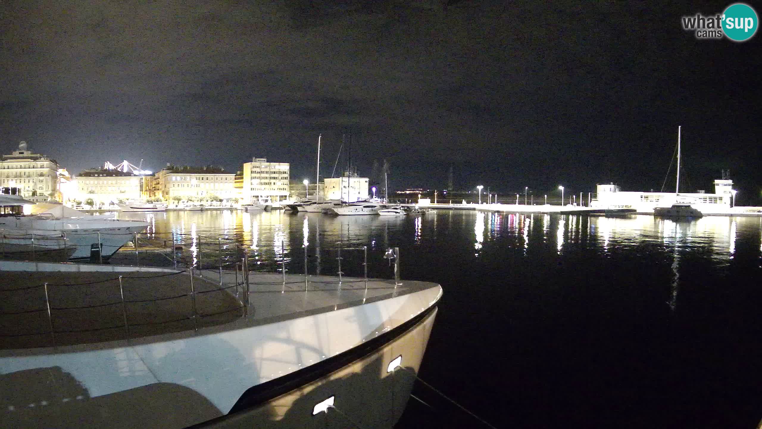 Botel Marina cámara web en vivo Rijeka