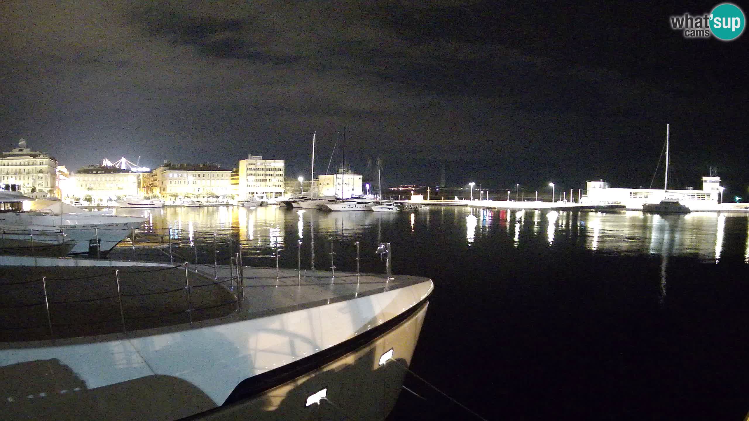 Rijeka – Botel Marina web kamera