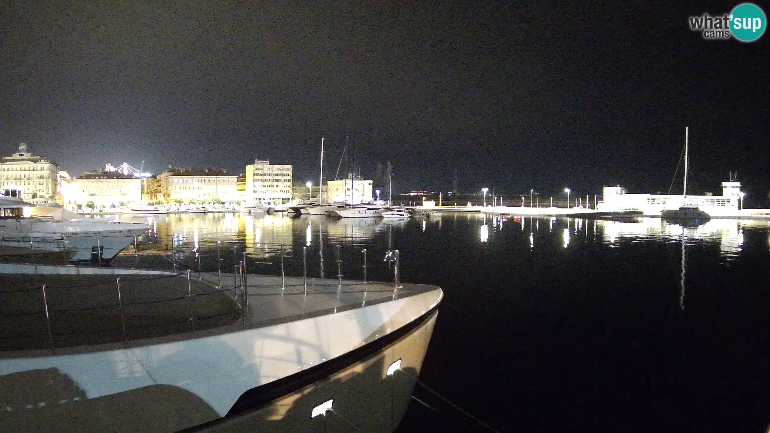 Rijeka – Botel Marina webcam en direct