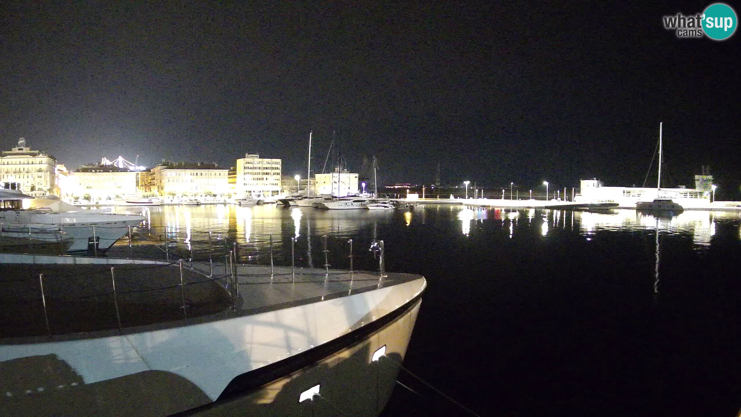 Rijeka – Botel Marina web kamera