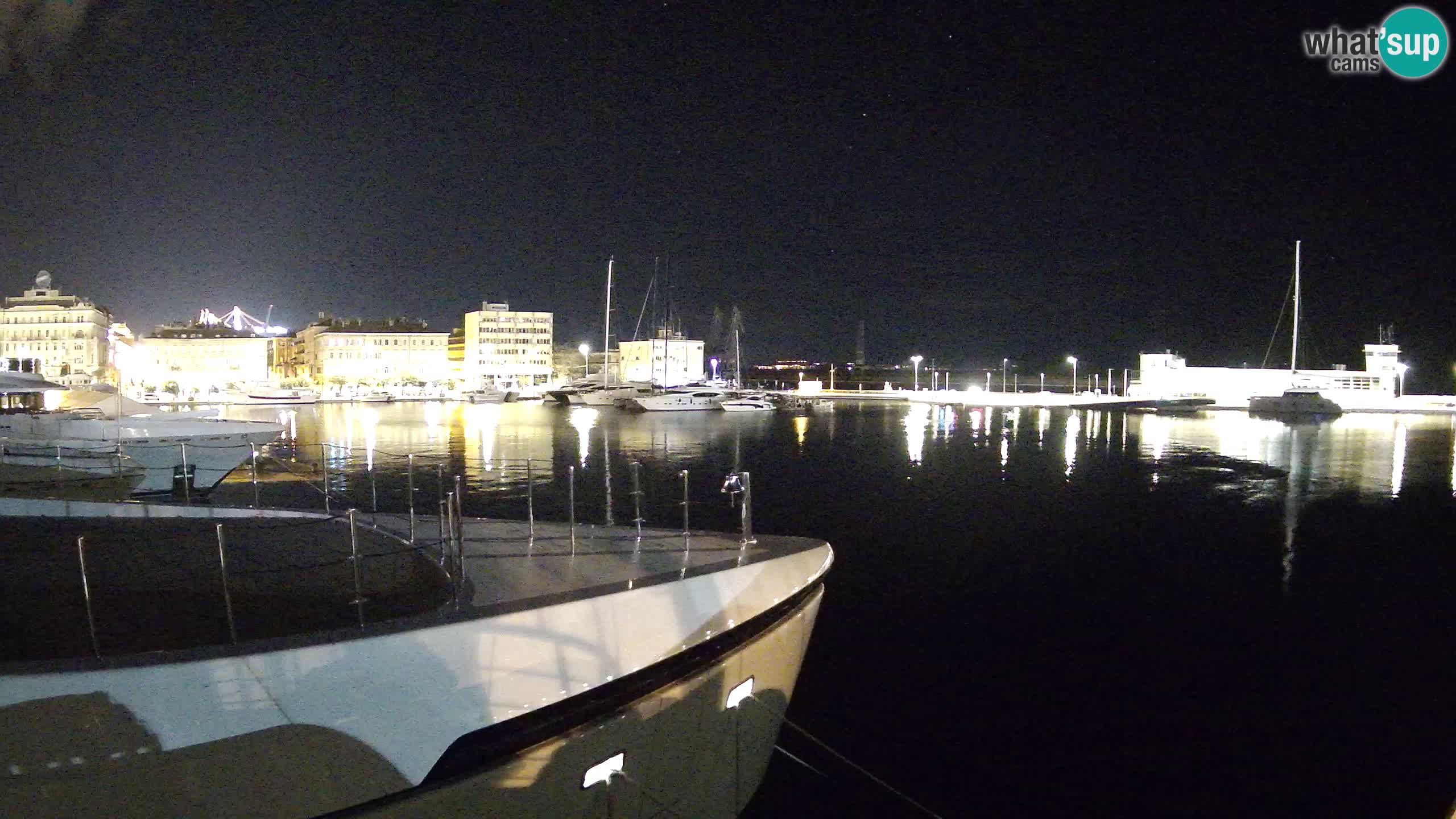 Rijeka – Botel Marina web kamera