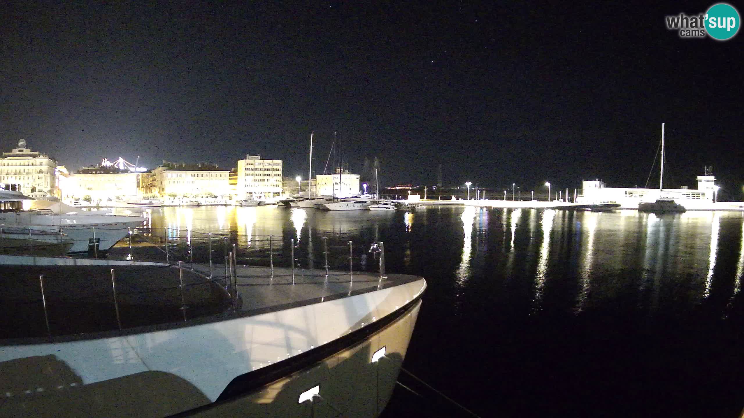 Botel Marina cámara web en vivo Rijeka