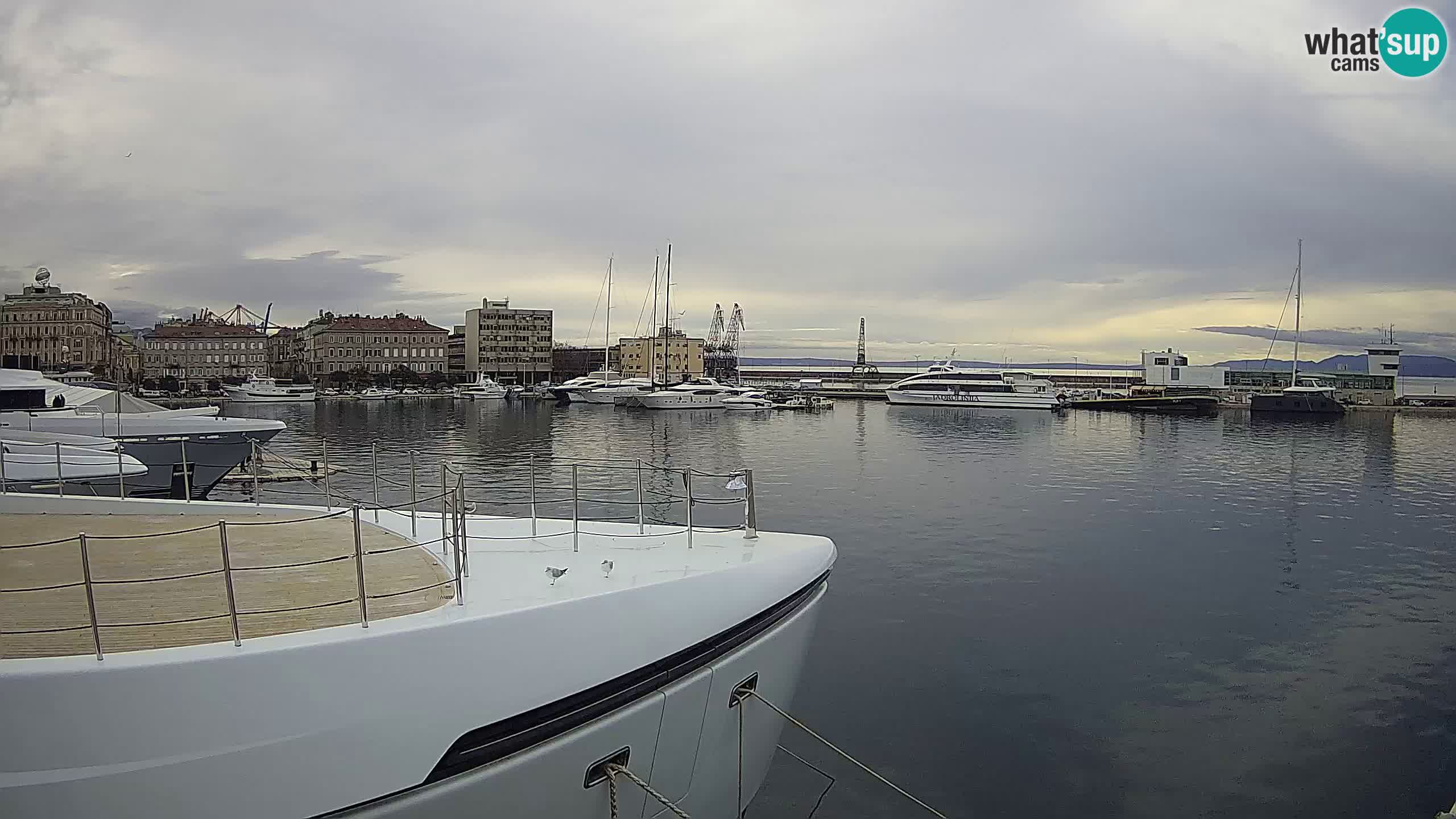 Reka – Botel Marina spletna kamera