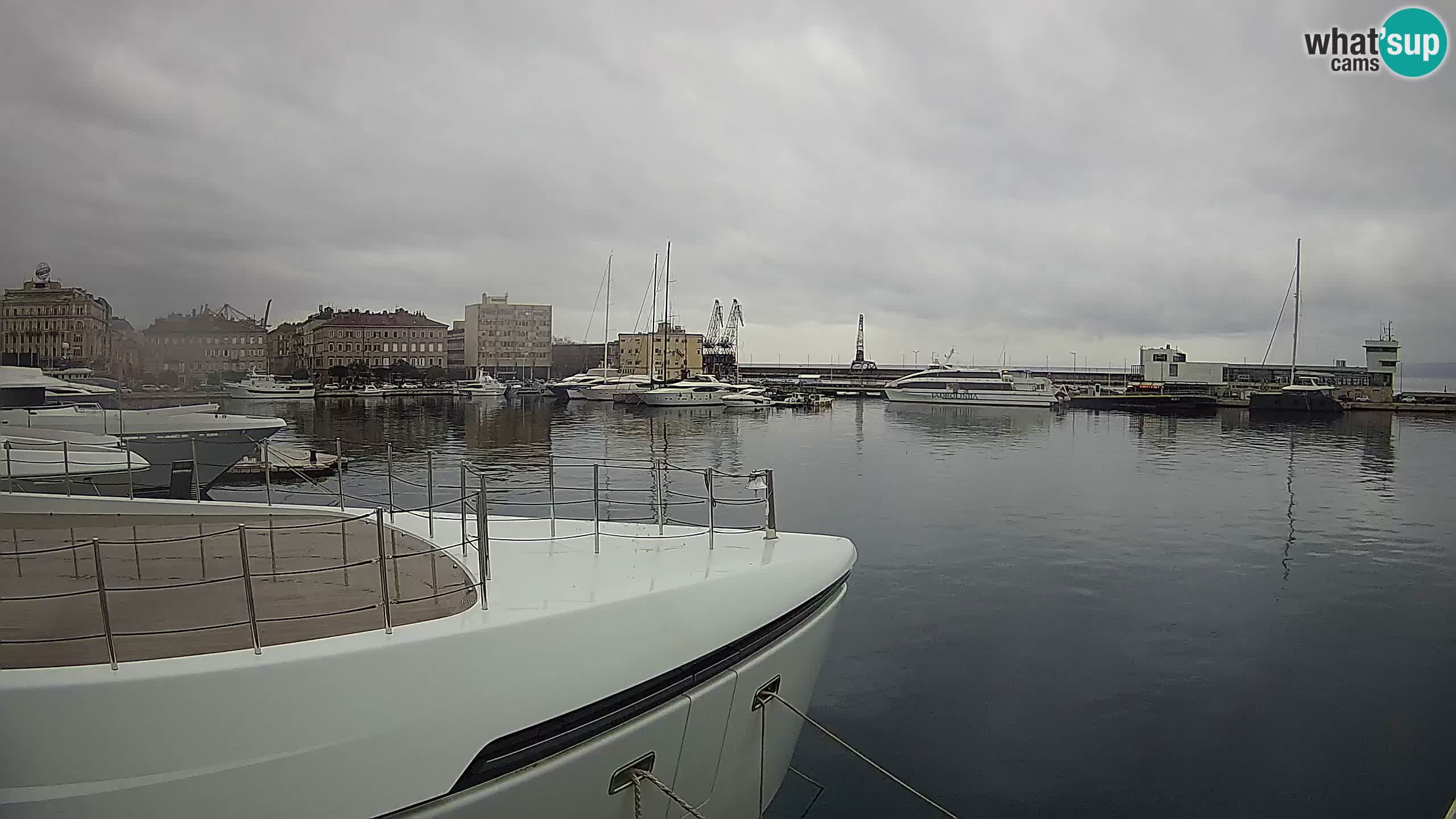 Reka – Botel Marina spletna kamera