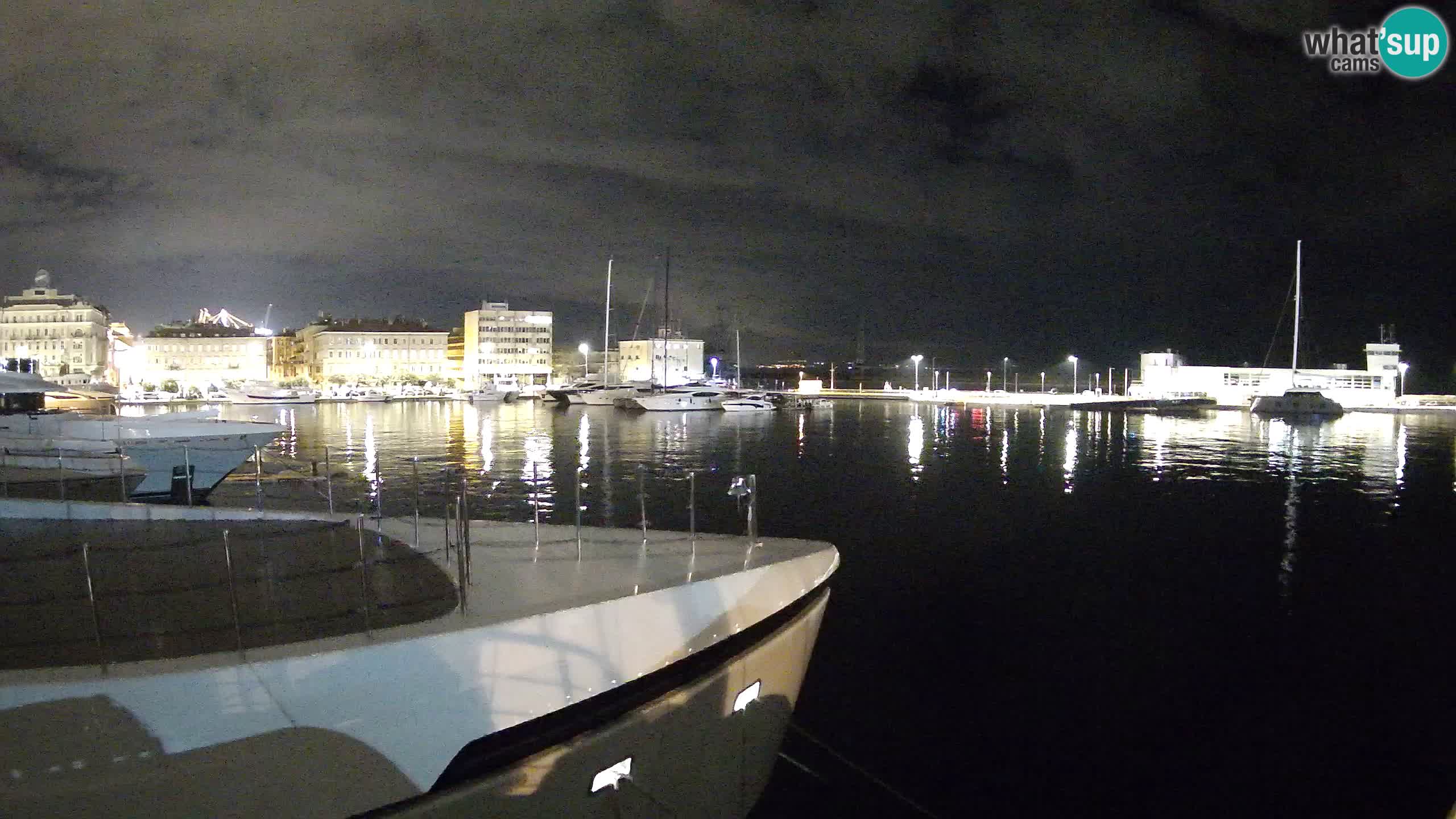 Botel Marina cámara web en vivo Rijeka