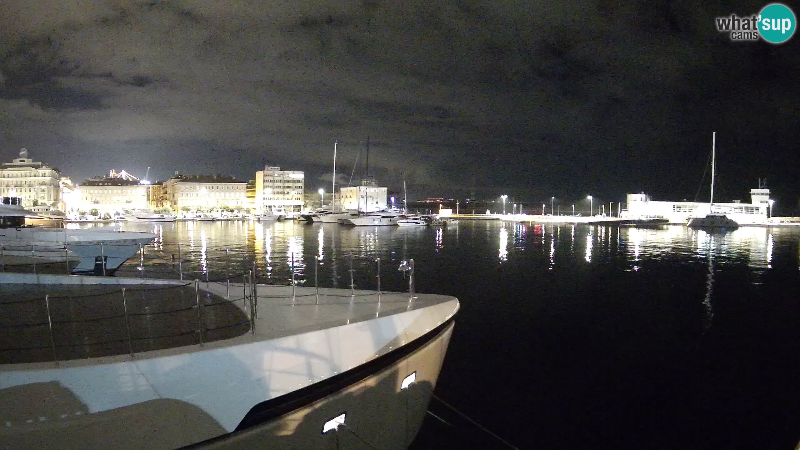 Botel Marina cámara web en vivo Rijeka
