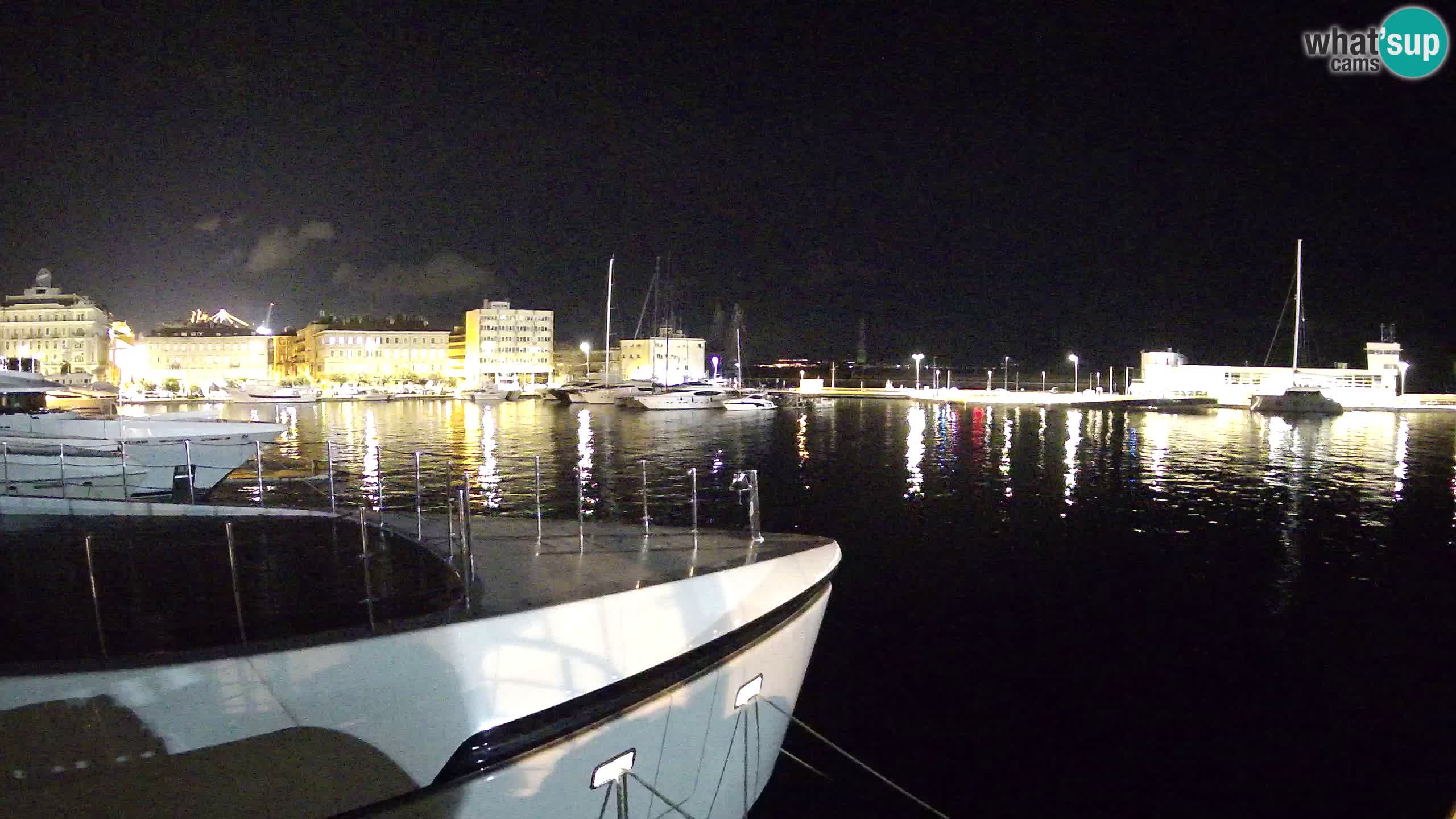 Reka – Botel Marina spletna kamera