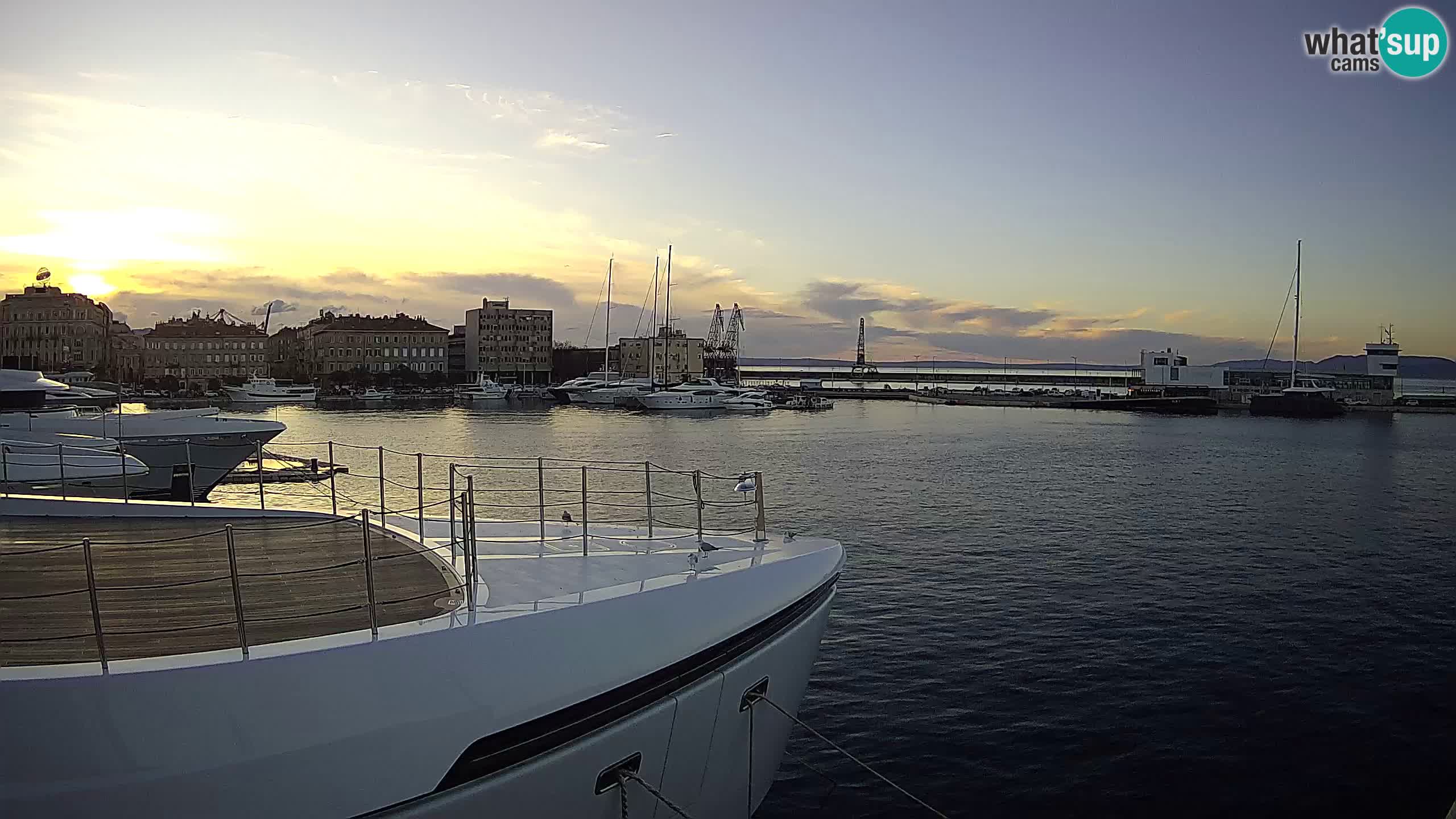 Rijeka – Botel Marina web kamera