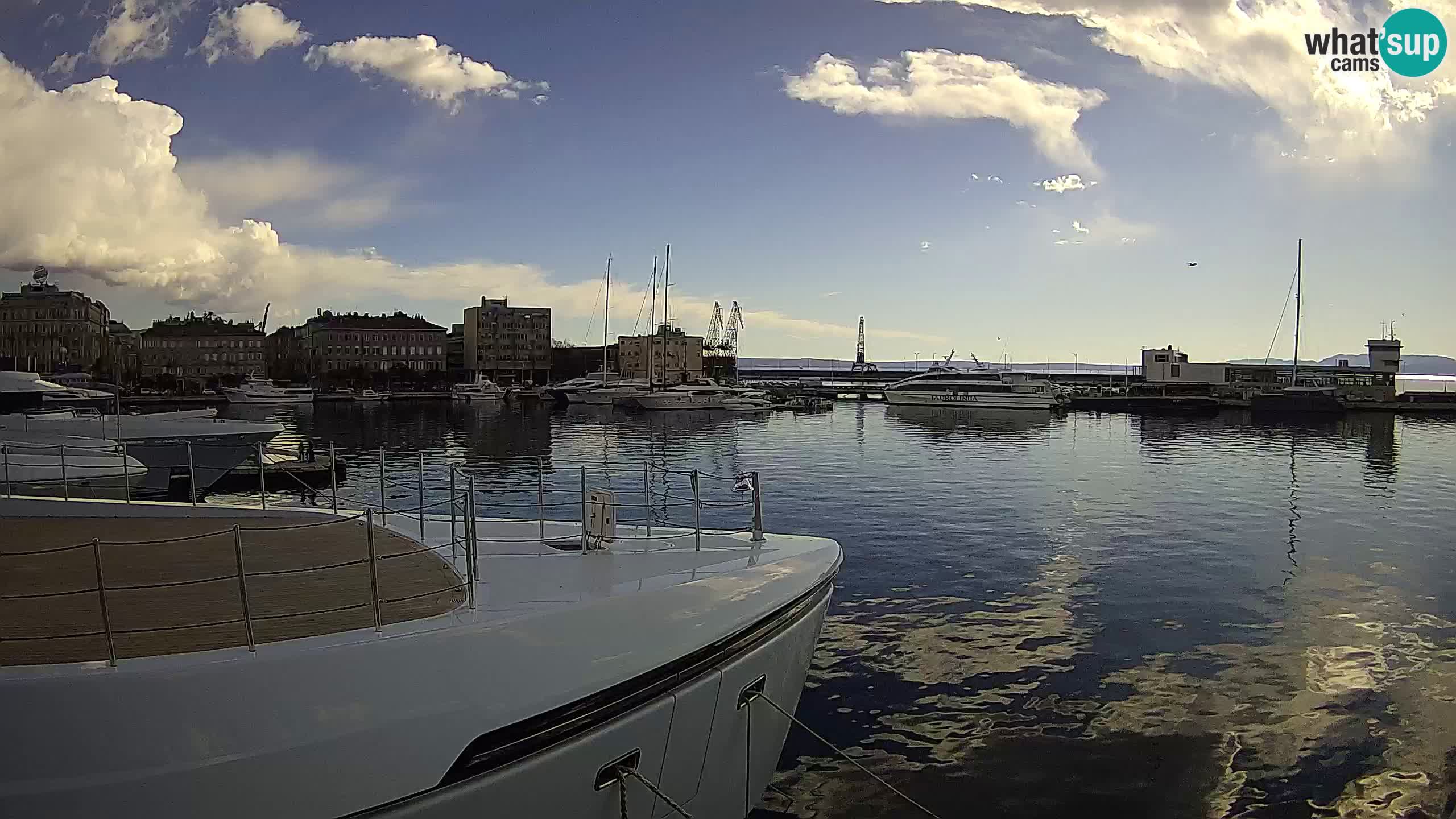 Rijeka – Botel Marina web kamera