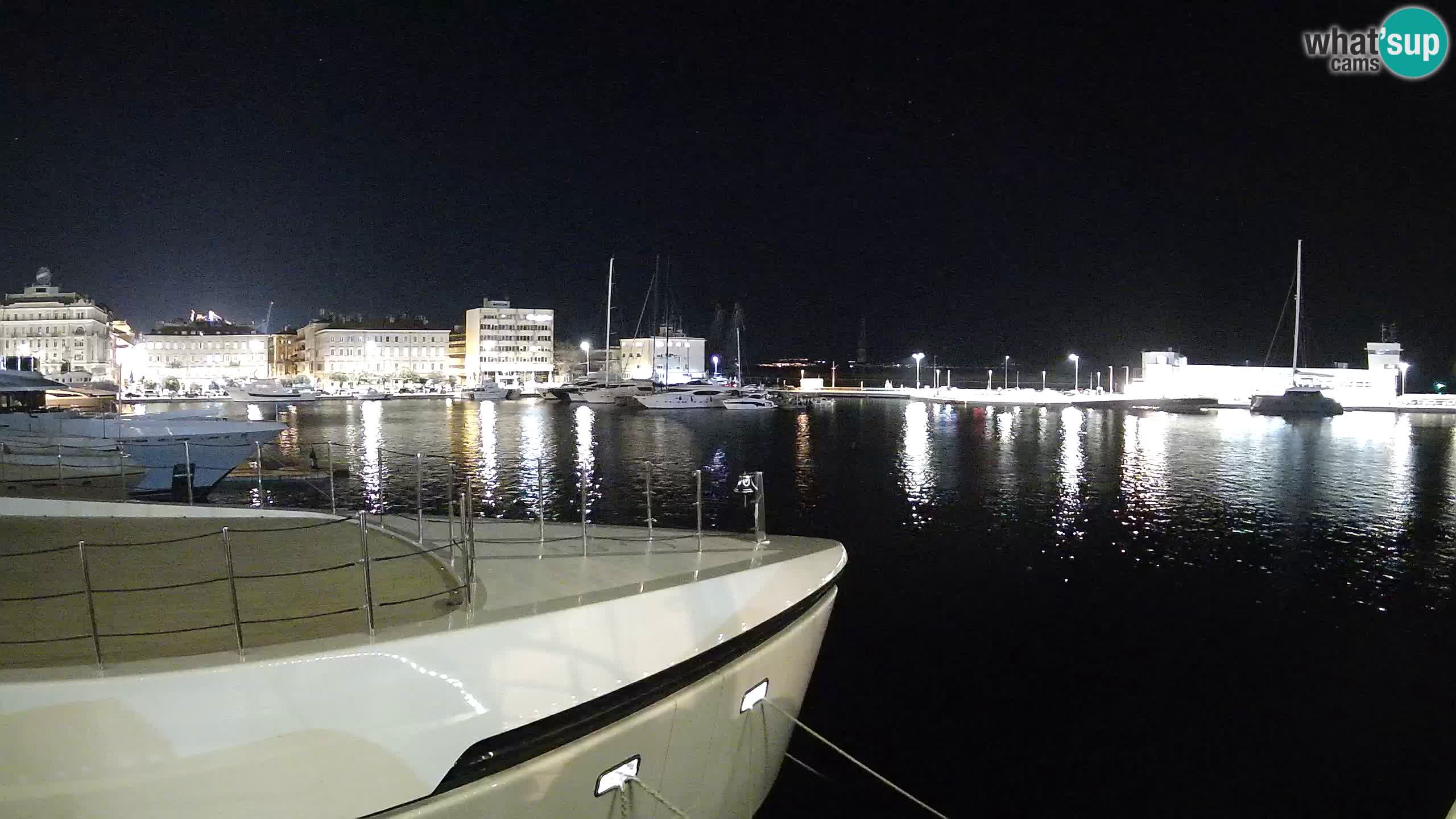Rijeka – Botel Marina web kamera