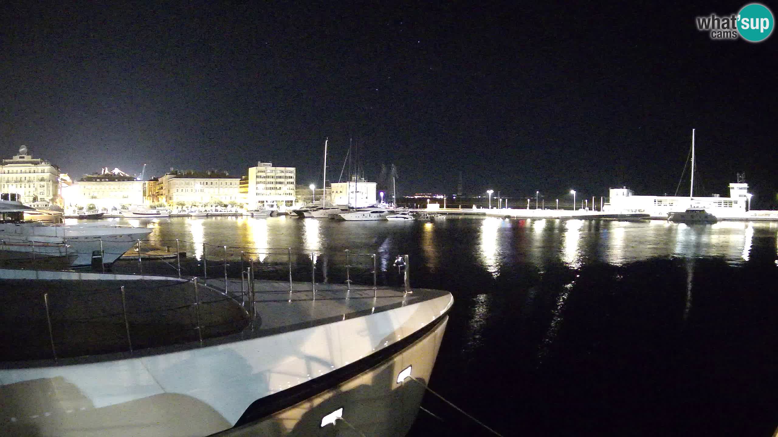 Reka – Botel Marina spletna kamera