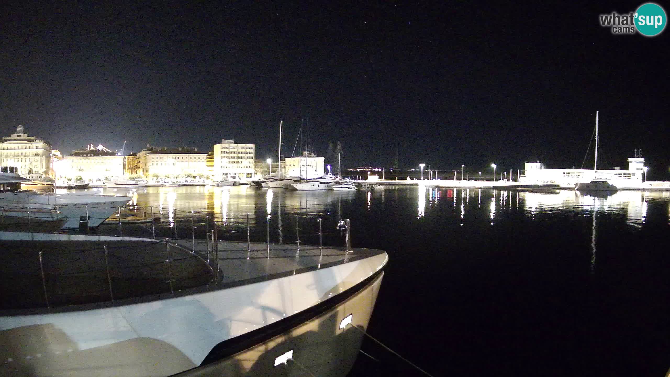 Rijeka – Botel Marina web kamera