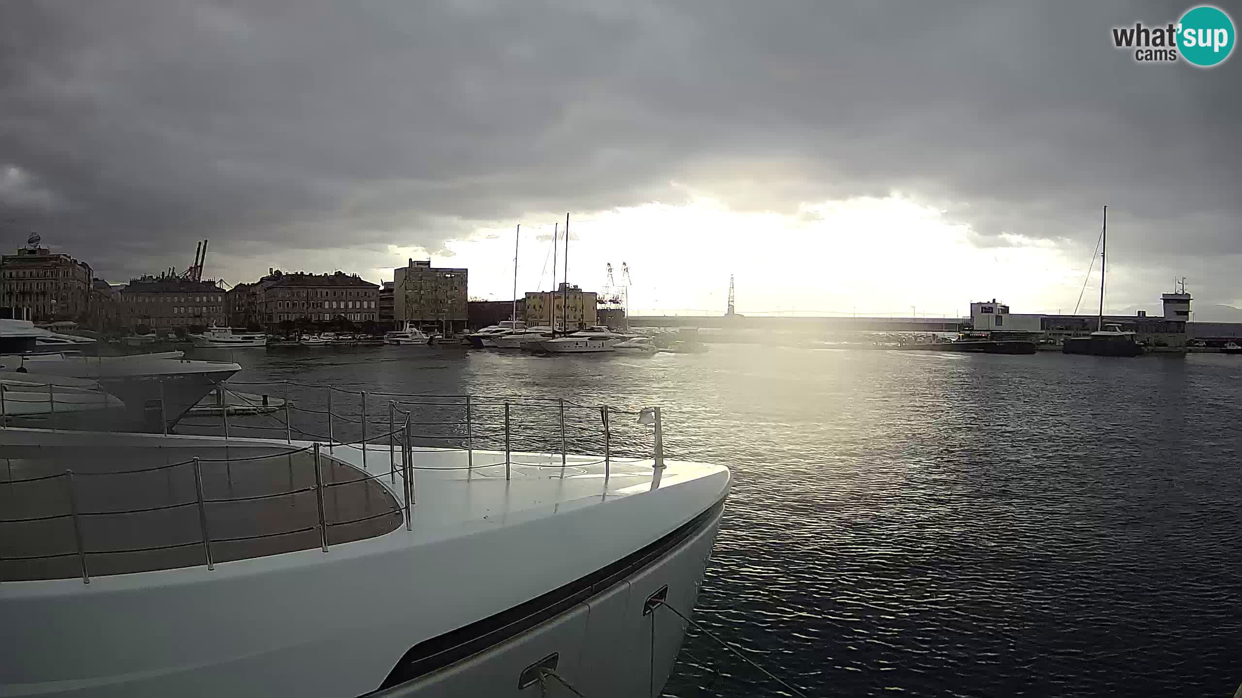 Reka – Botel Marina spletna kamera