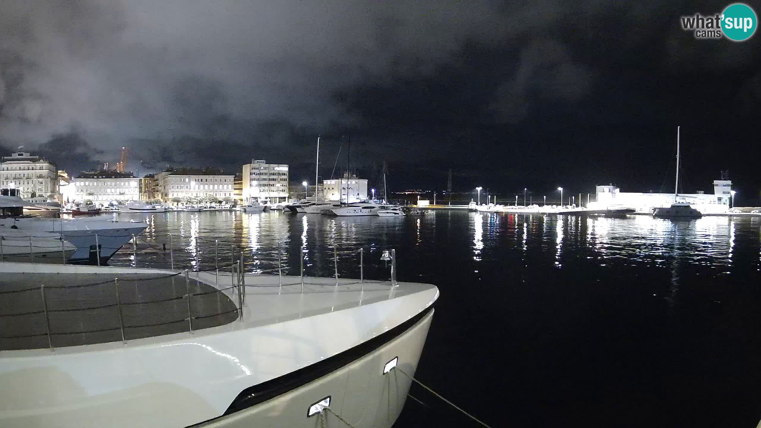 Reka – Botel Marina spletna kamera