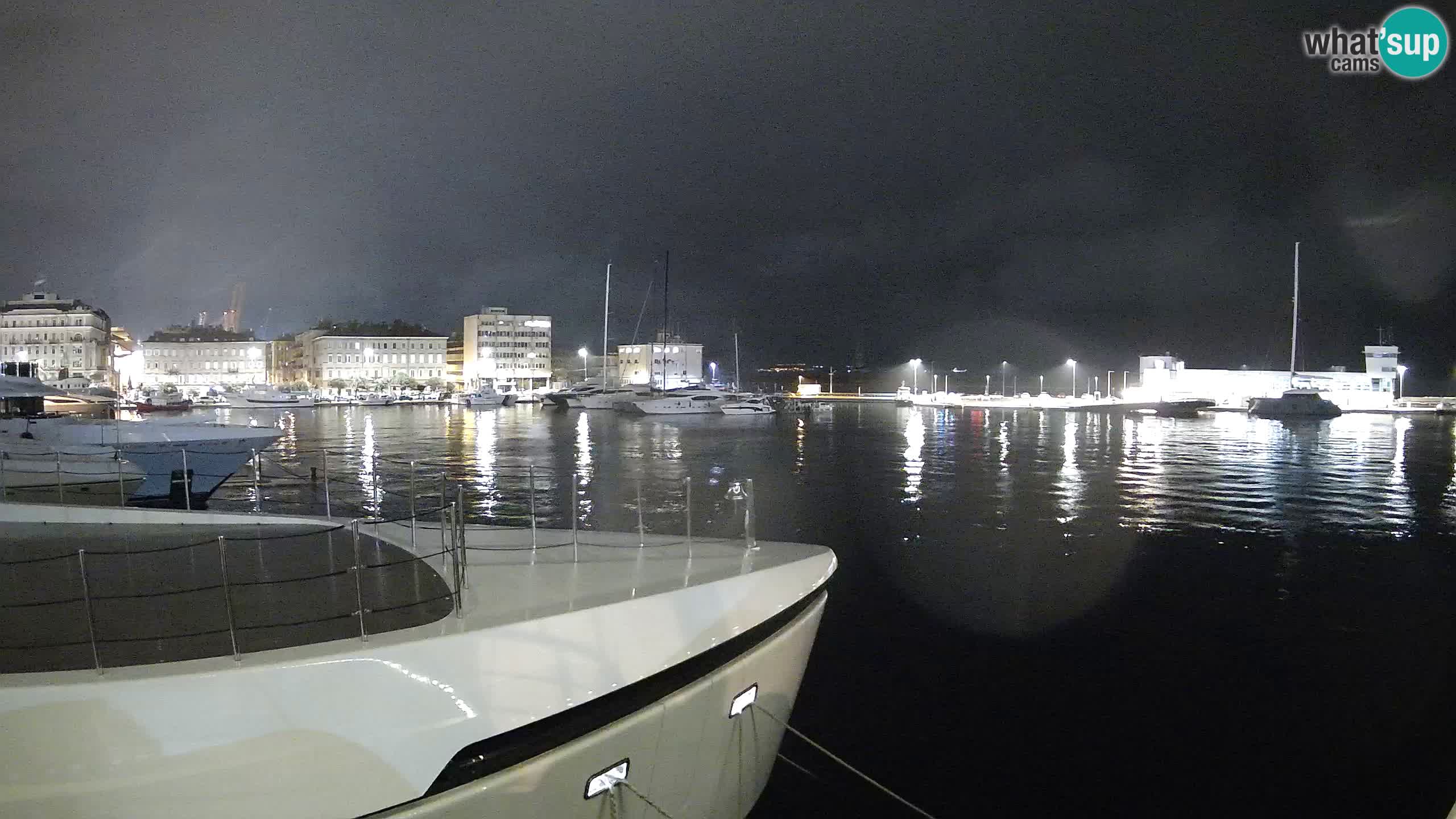 Botel Marina cámara web en vivo Rijeka