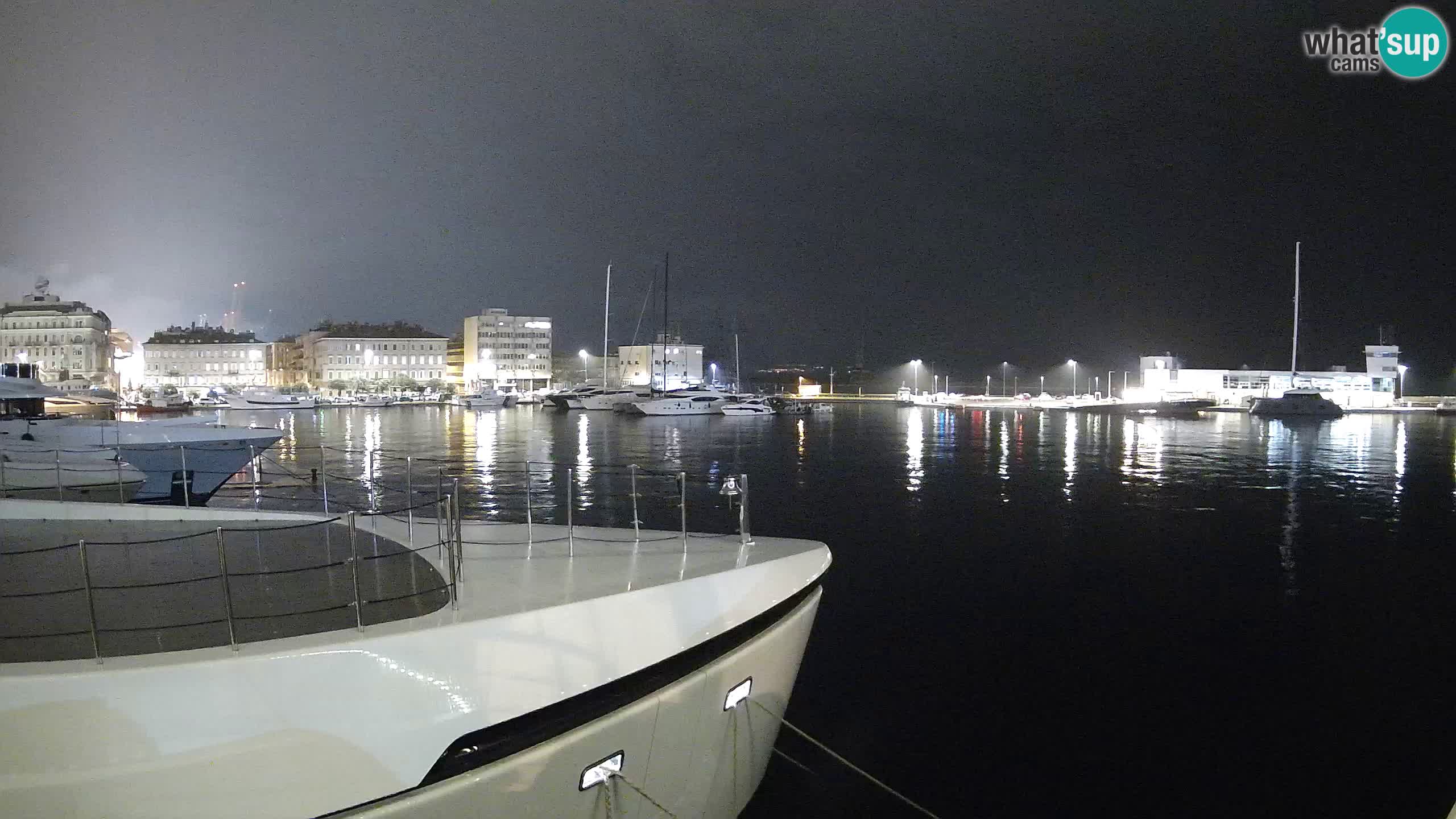 Rijeka – Botel Marina webcam en direct