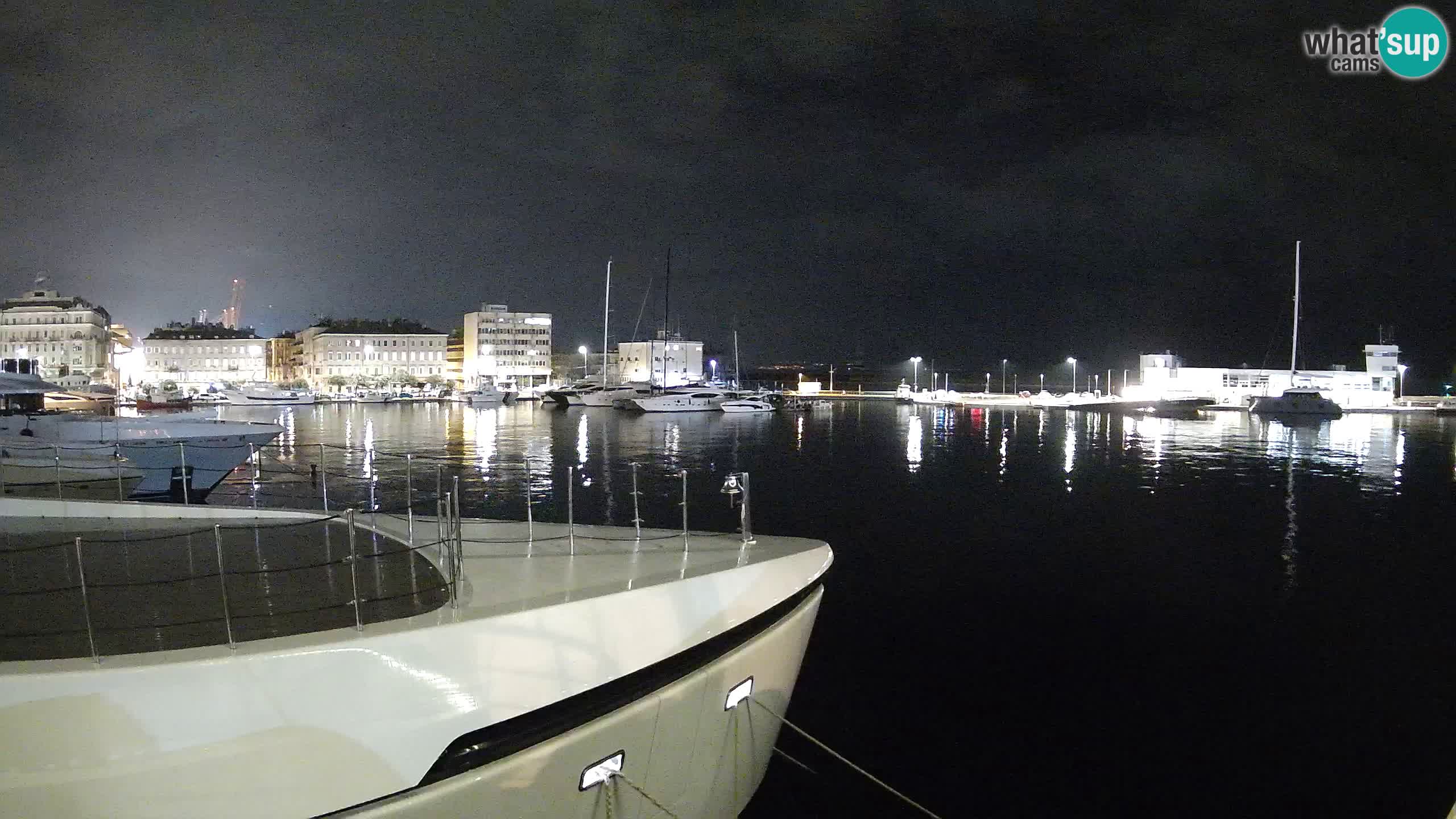 Reka – Botel Marina spletna kamera