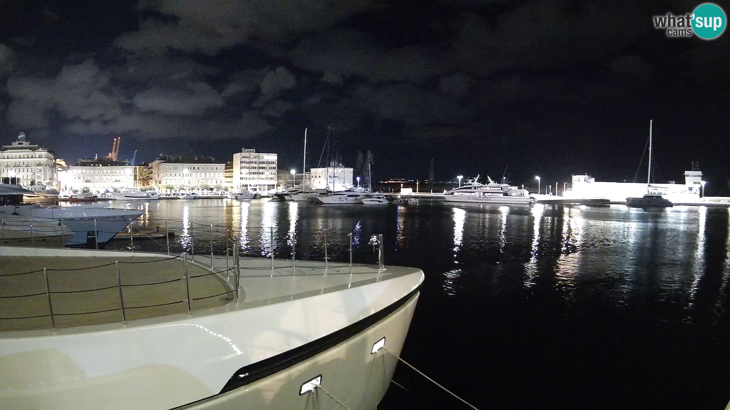 Rijeka – Botel Marina web kamera