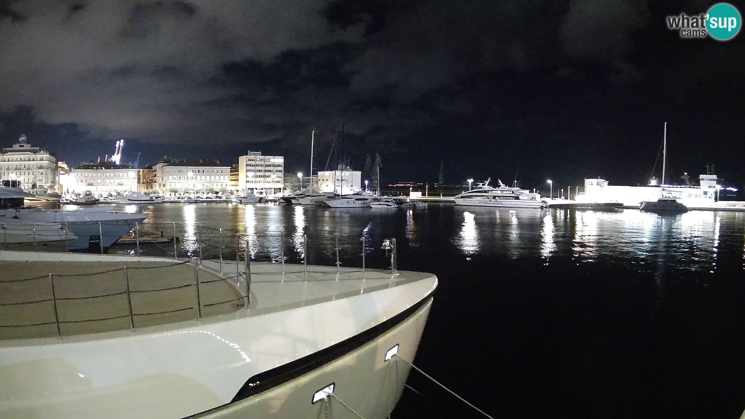 Reka – Botel Marina spletna kamera
