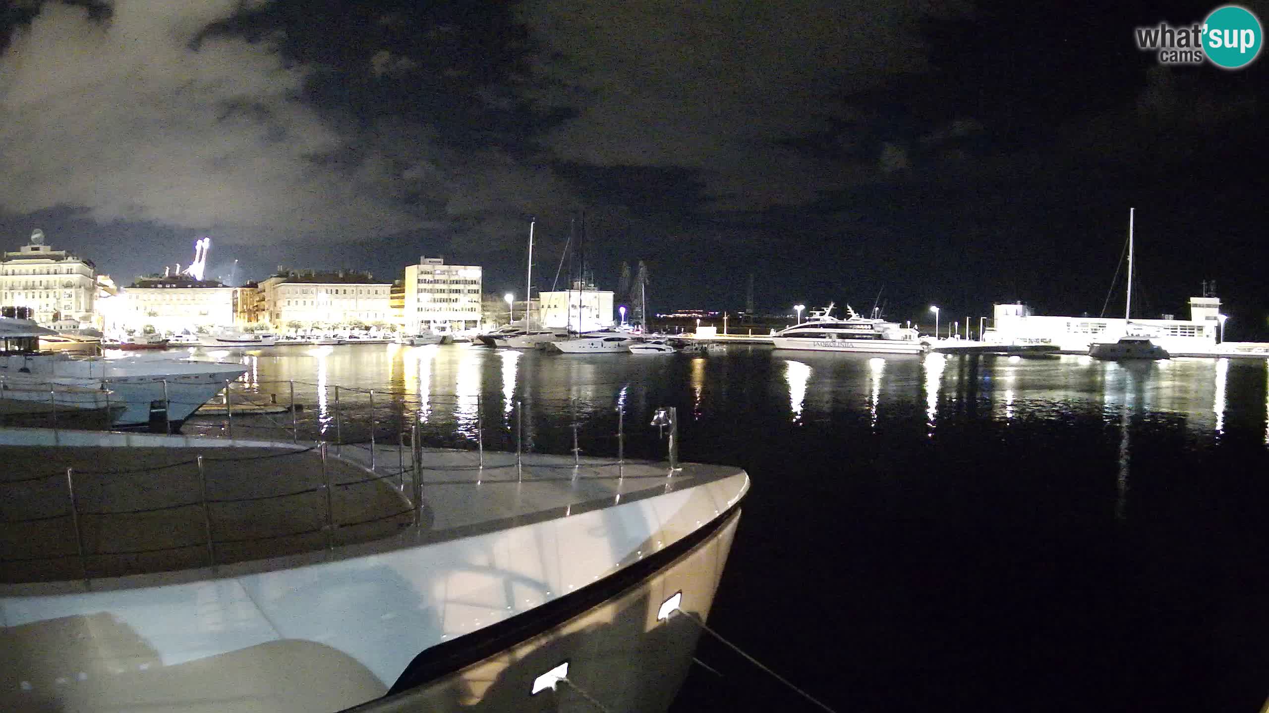 Reka – Botel Marina spletna kamera