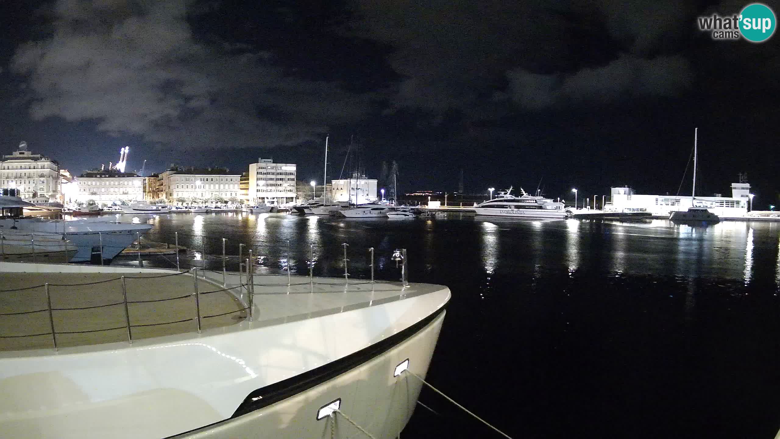 Reka – Botel Marina spletna kamera