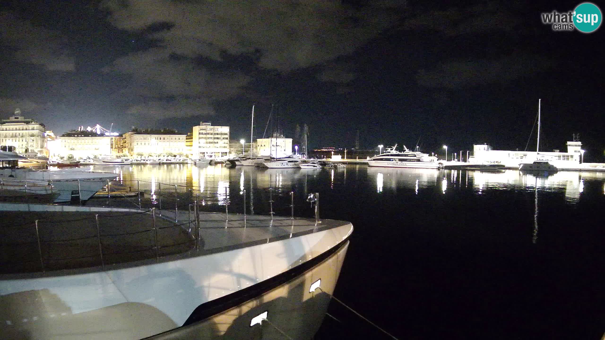 Rijeka – Botel Marina web kamera
