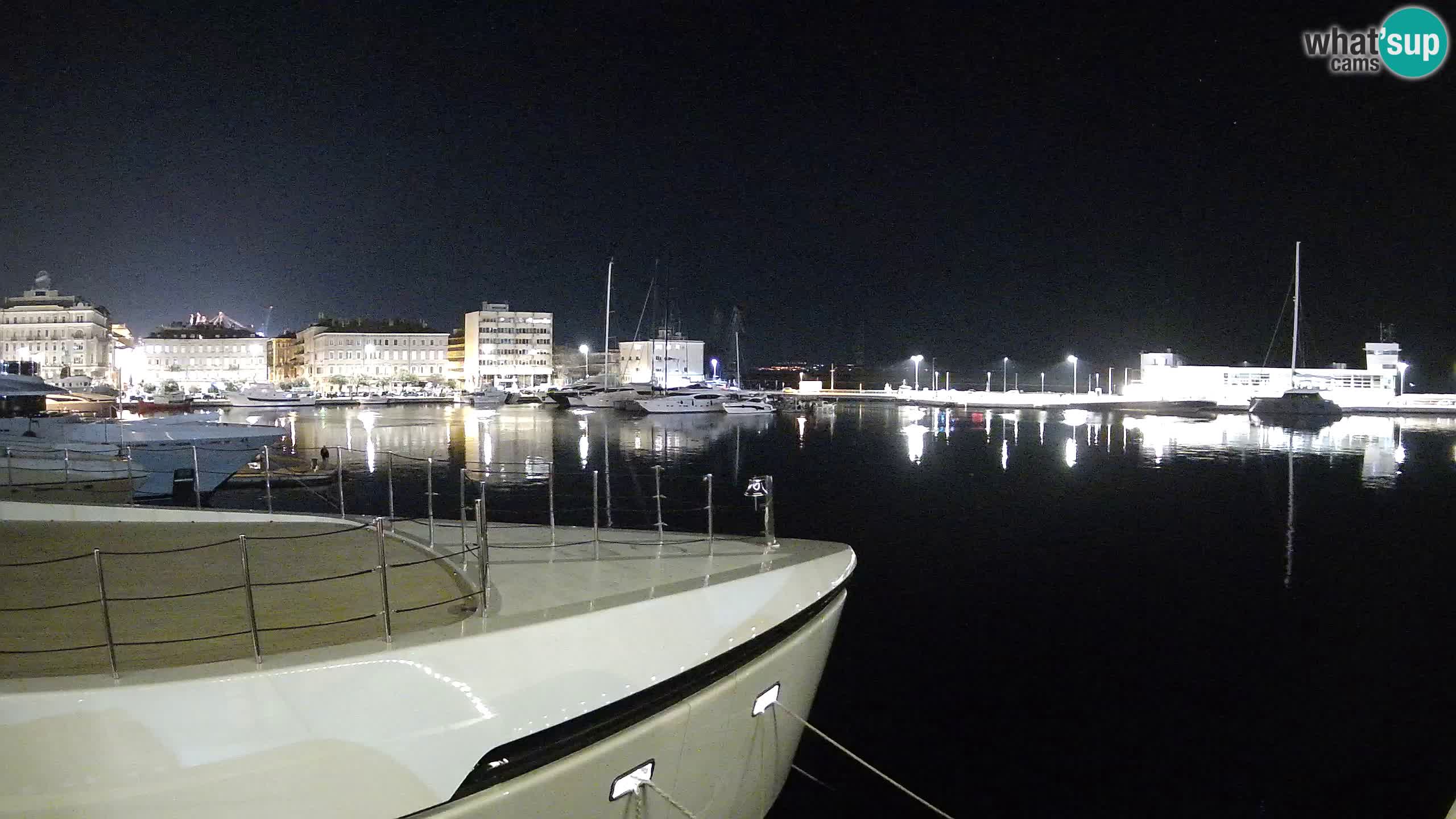 Rijeka – Botel Marina webcam en direct