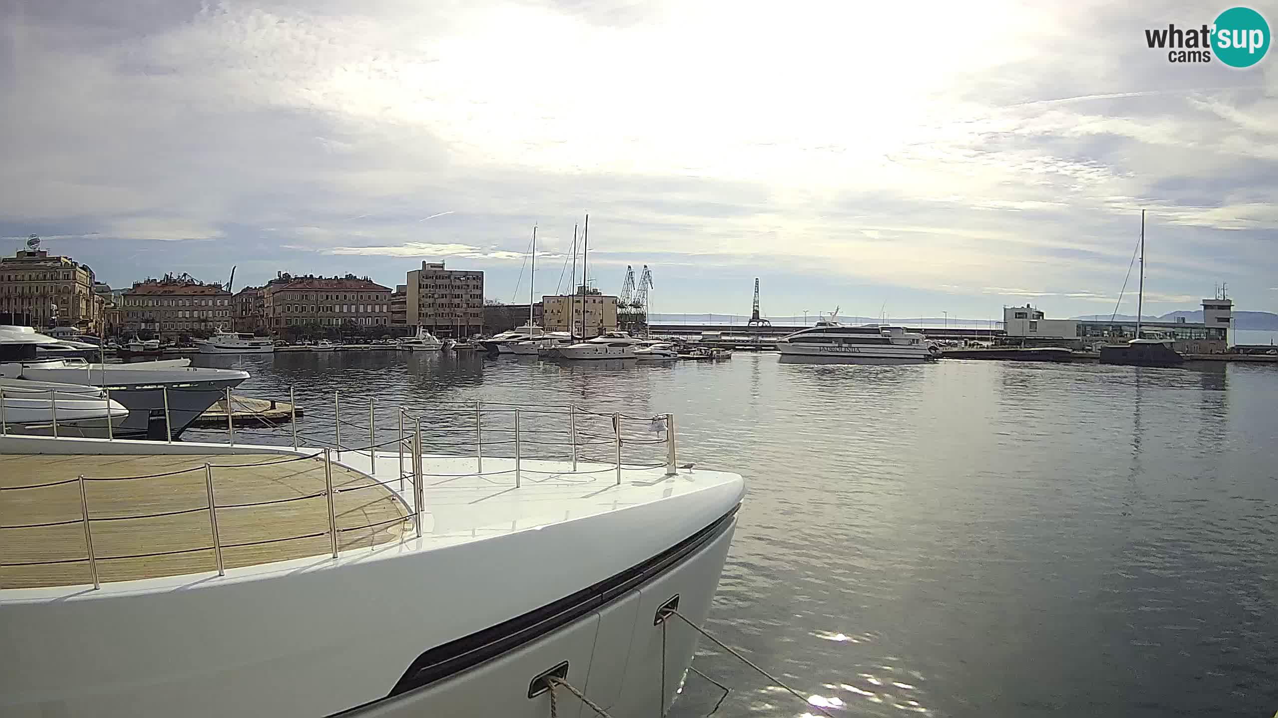 Reka – Botel Marina spletna kamera