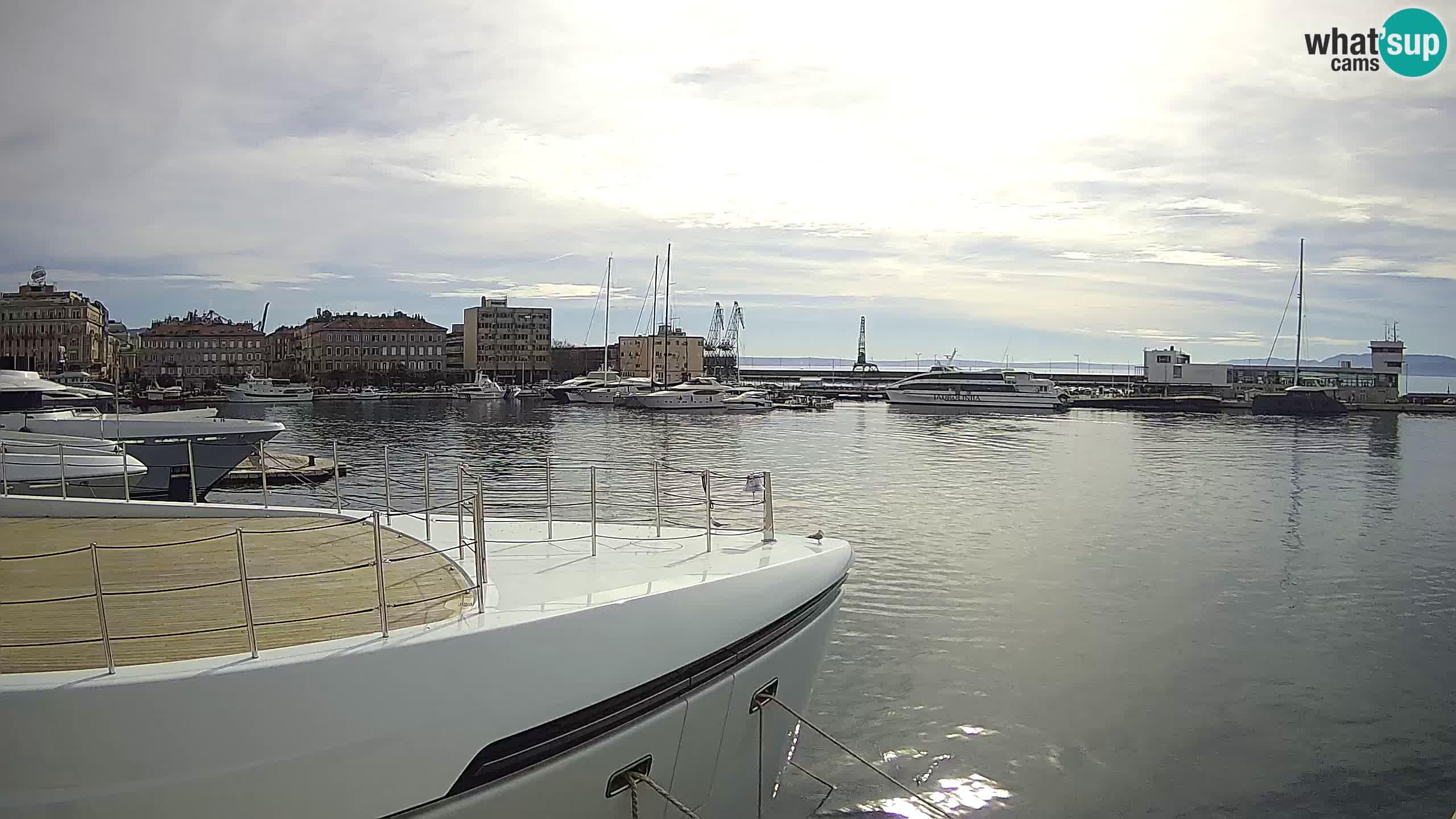 Reka – Botel Marina spletna kamera