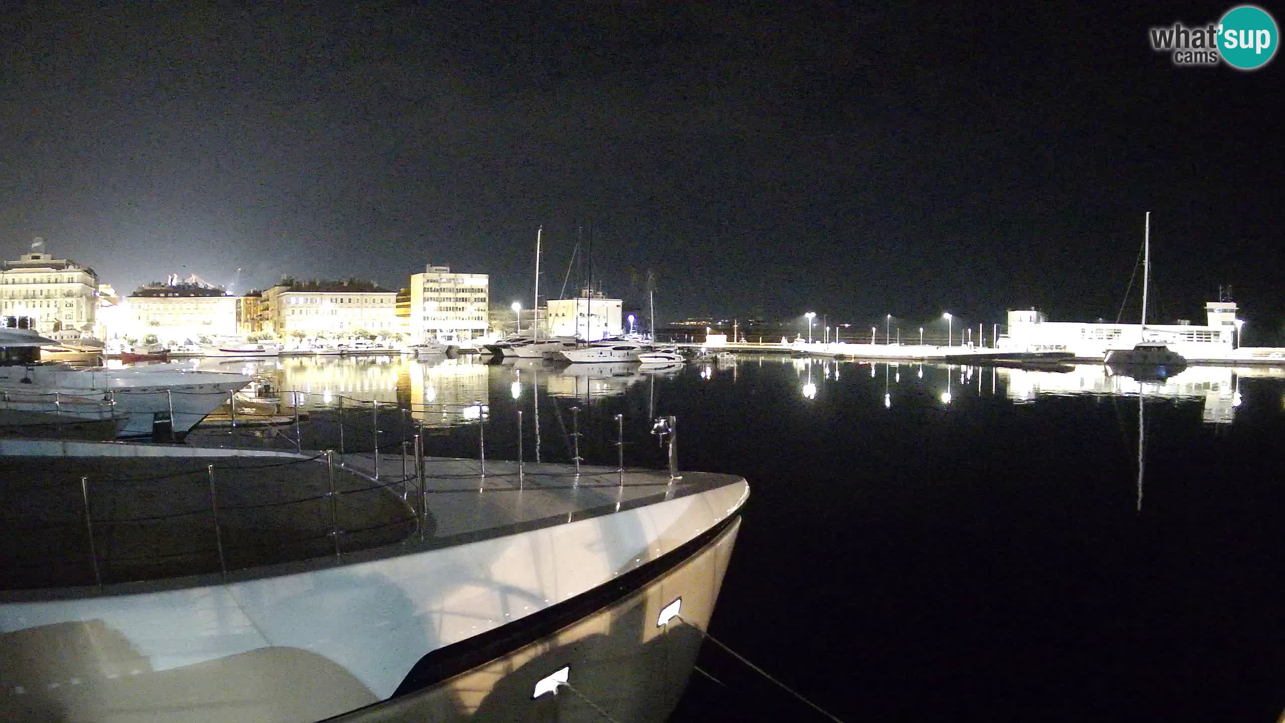 Botel Marina cámara web en vivo Rijeka