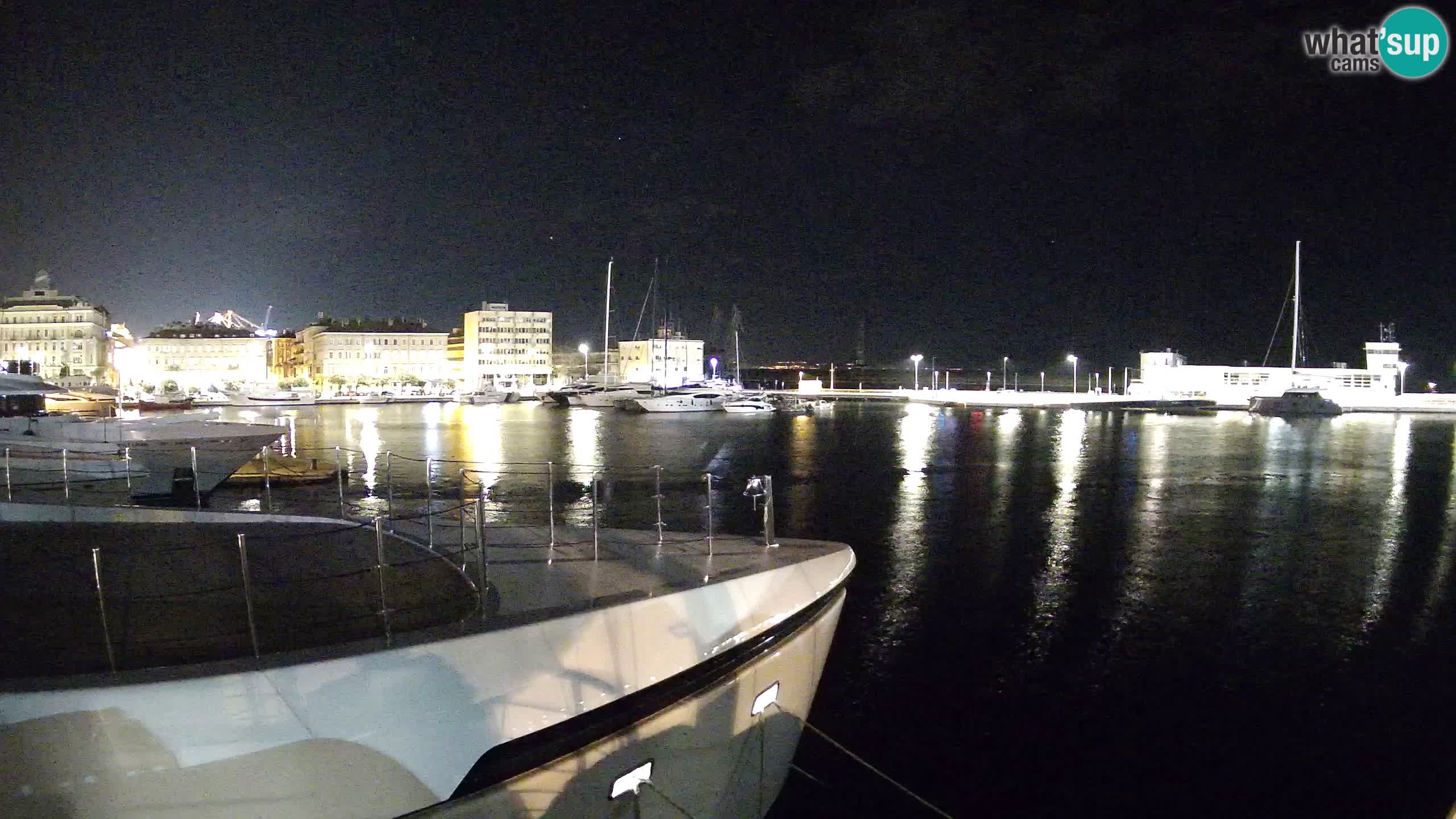 Botel Marina cámara web en vivo Rijeka