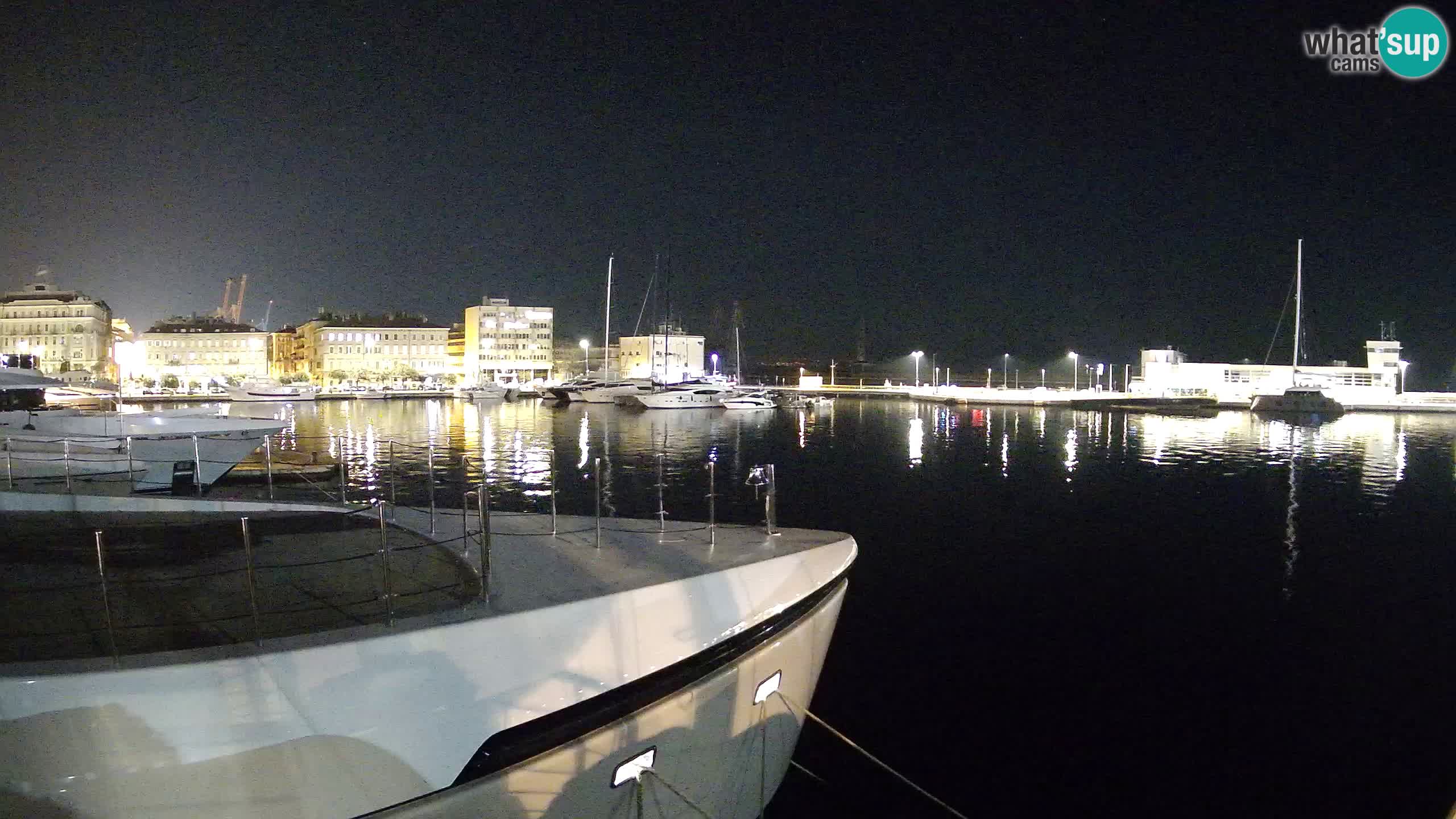 Rijeka – Botel Marina web kamera
