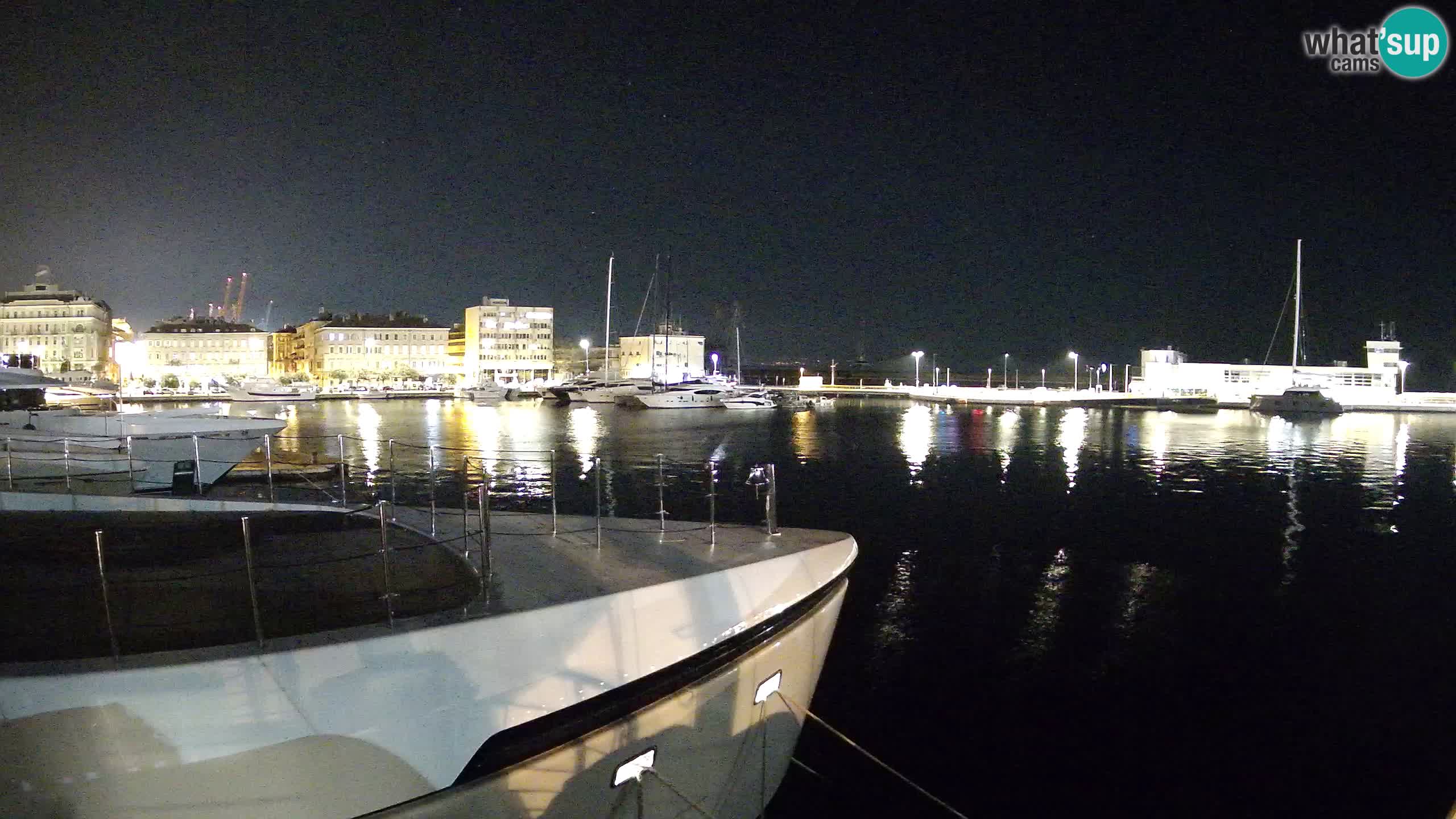 Rijeka – Botel Marina web kamera