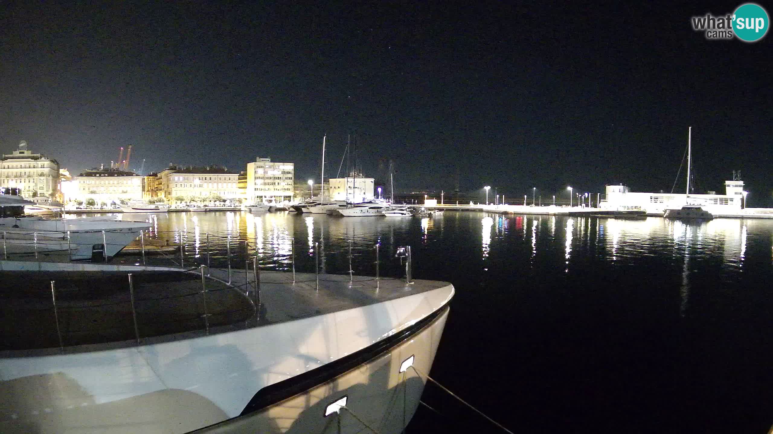 Rijeka – Botel Marina web kamera