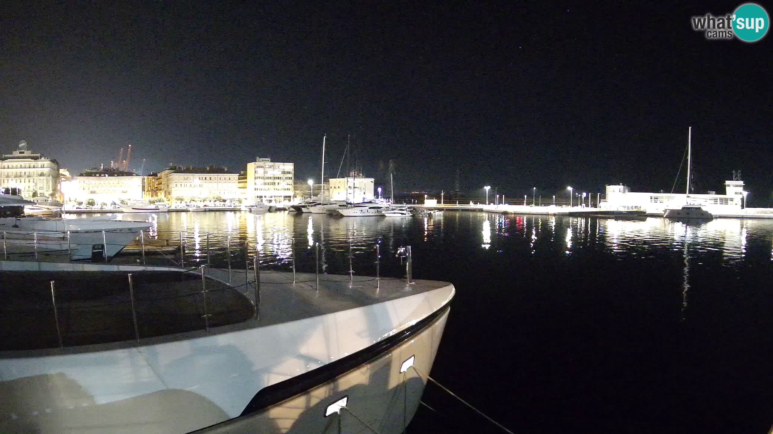 Rijeka – Botel Marina web kamera