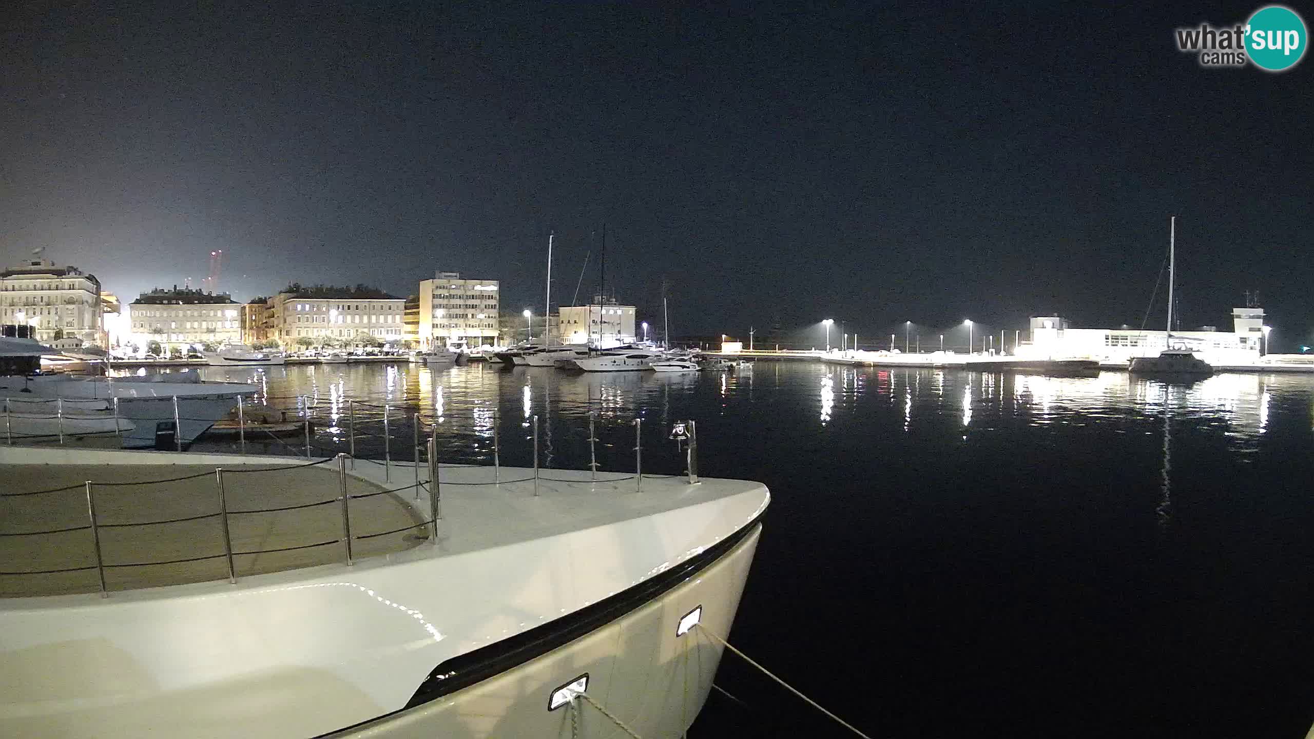 Rijeka – Botel Marina web kamera