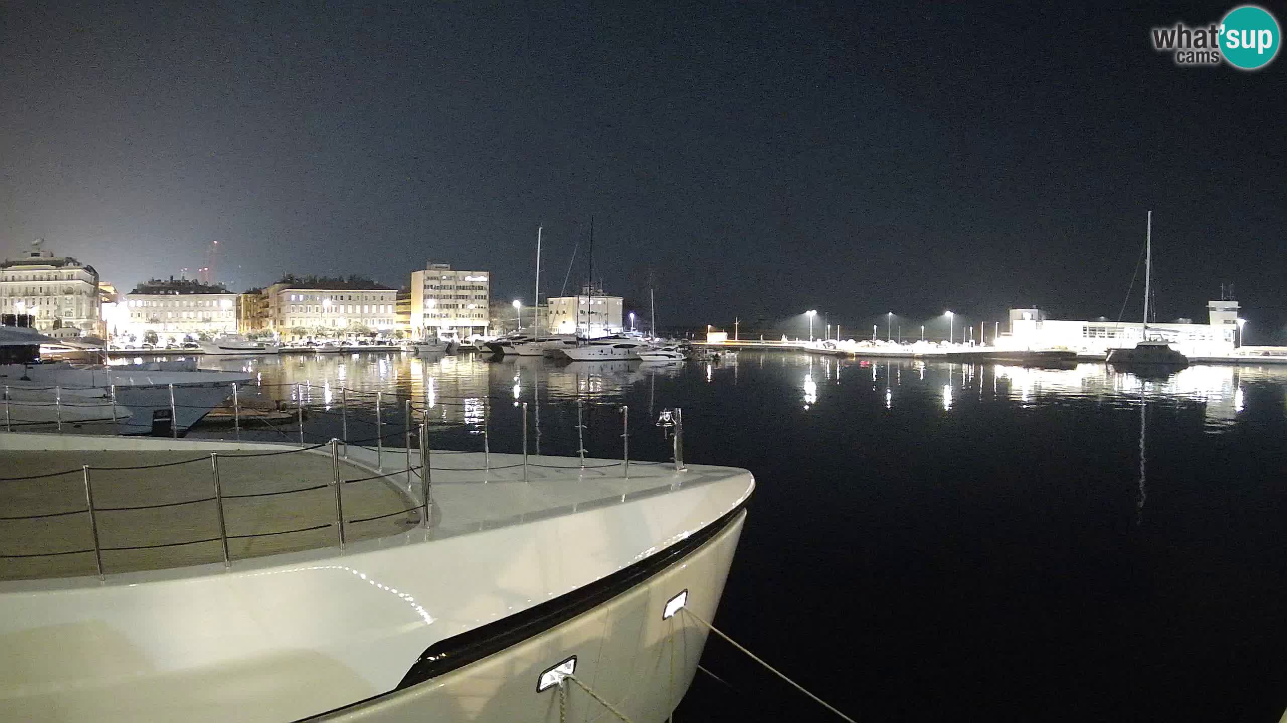 Rijeka – Botel Marina webcam en direct