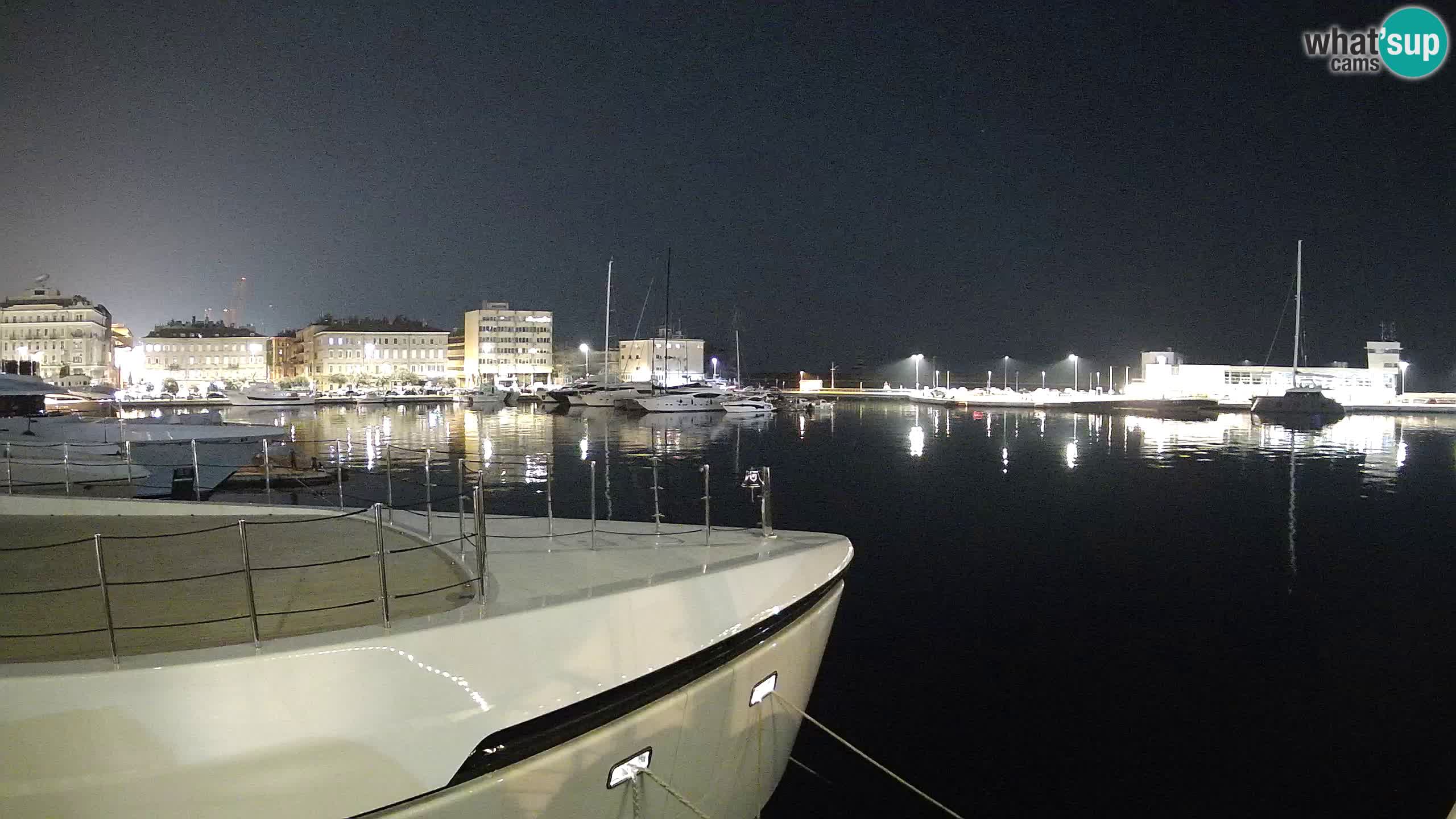 Rijeka – Botel Marina web kamera