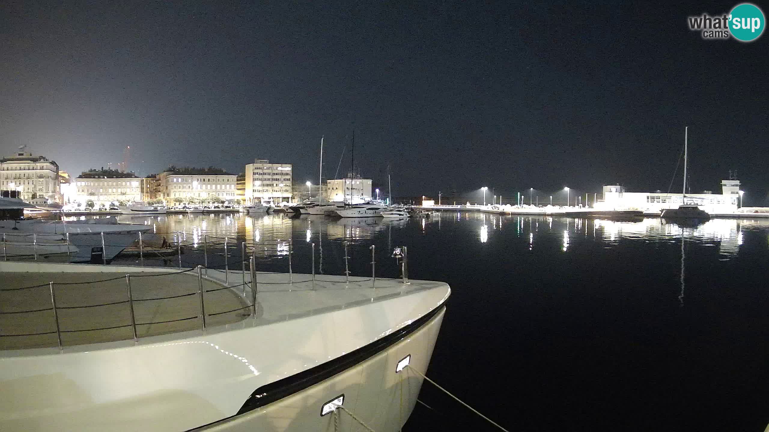 Botel Marina – Fiume live webcam