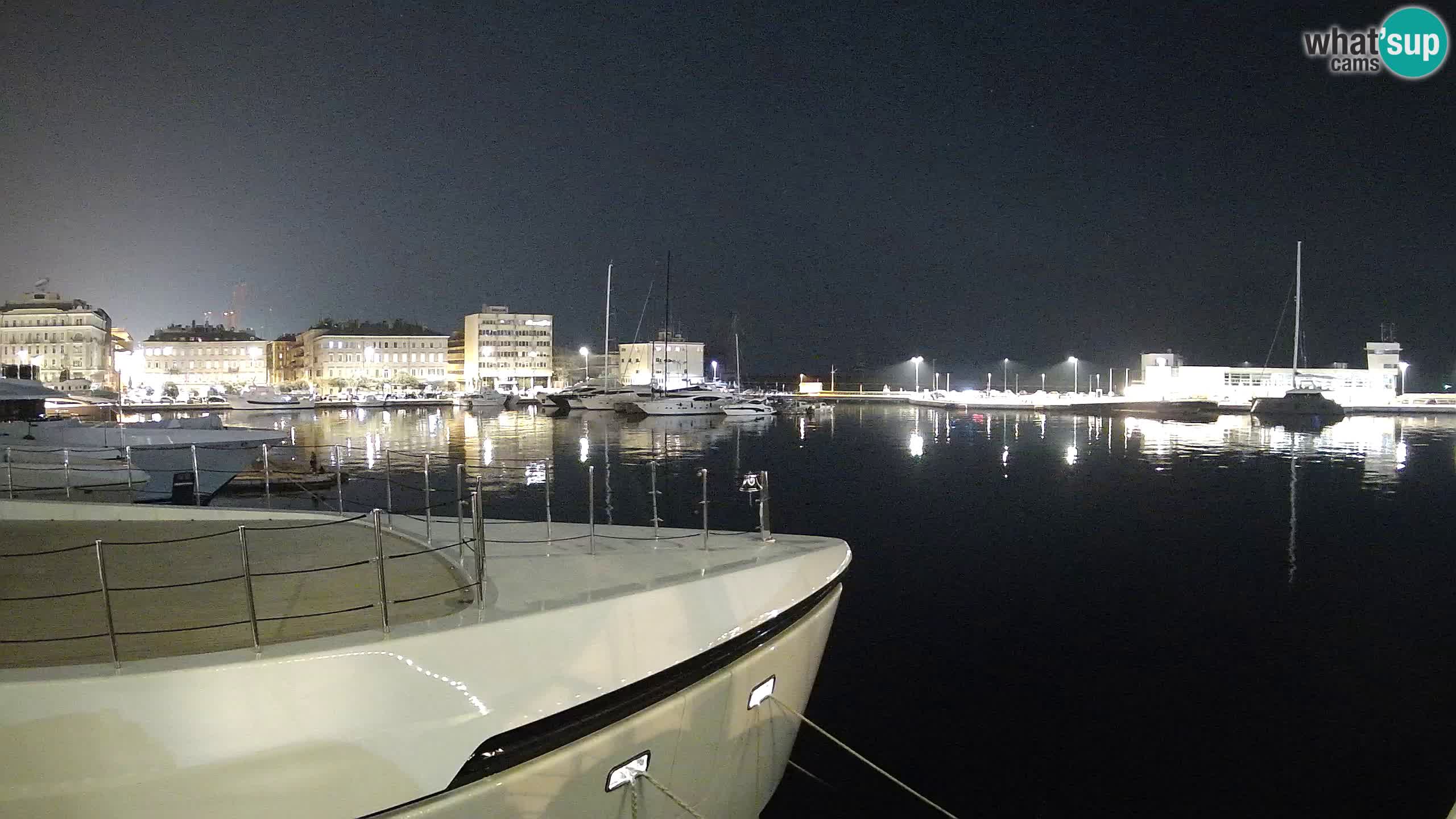 Rijeka – Botel Marina web kamera