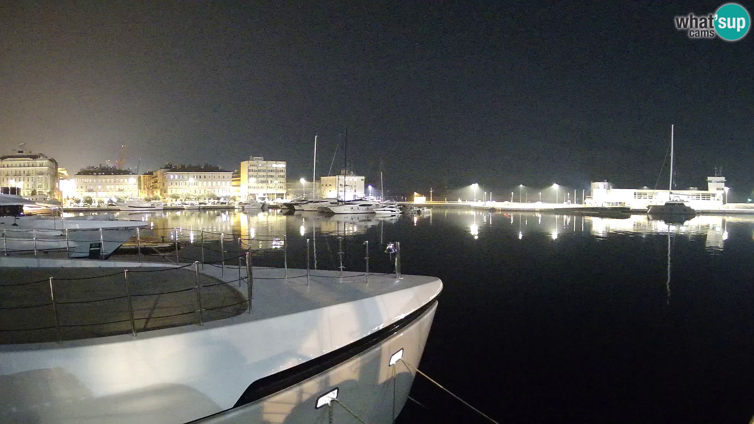 Rijeka – Botel Marina webcam en direct