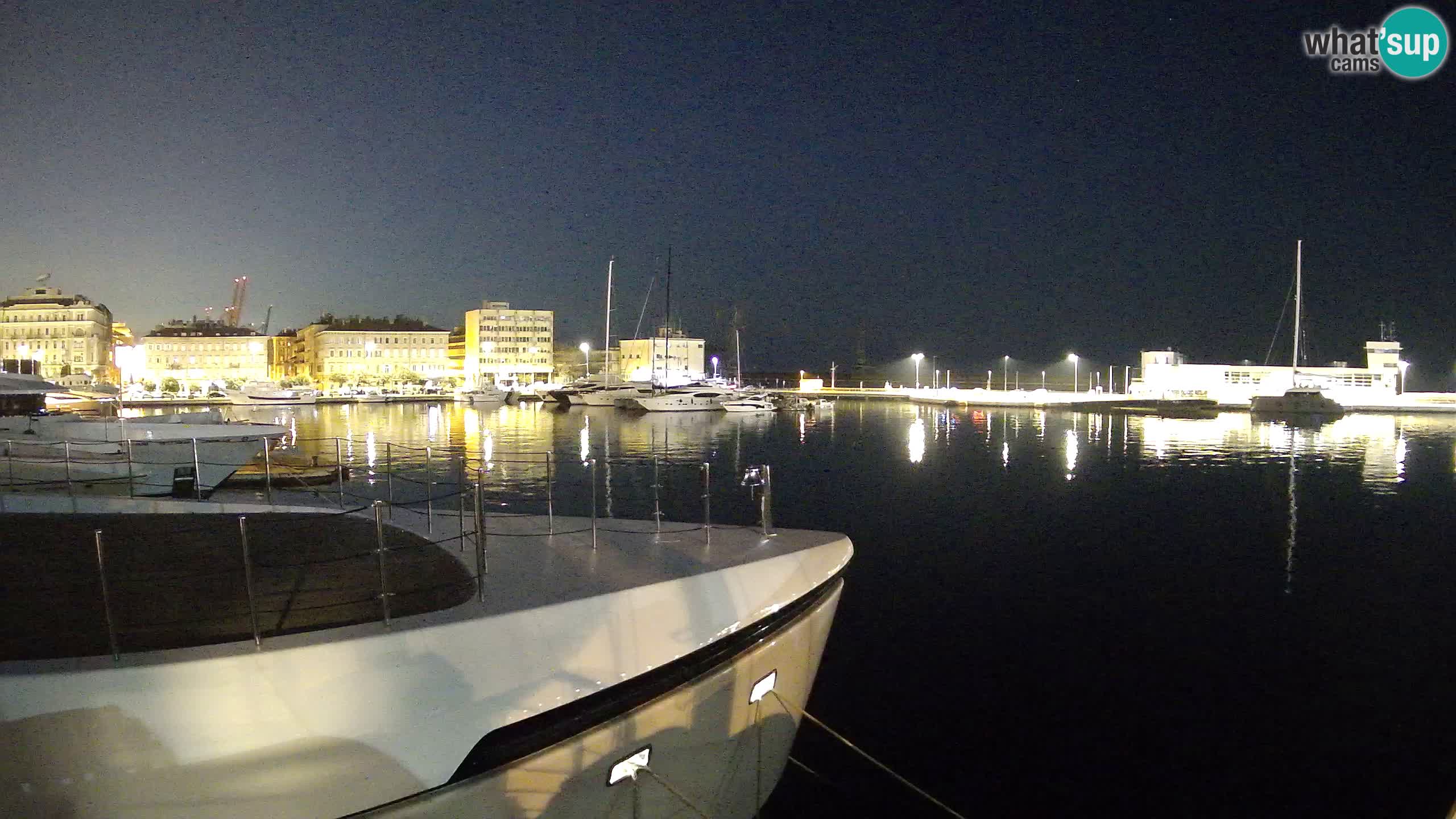 Rijeka – Botel Marina webcam en direct